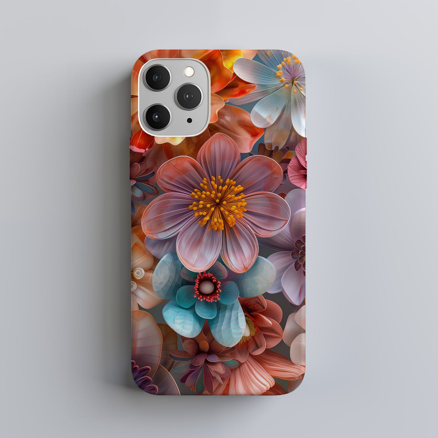3D Flower Phone Case – Blooming Elegance with Superior Protection
