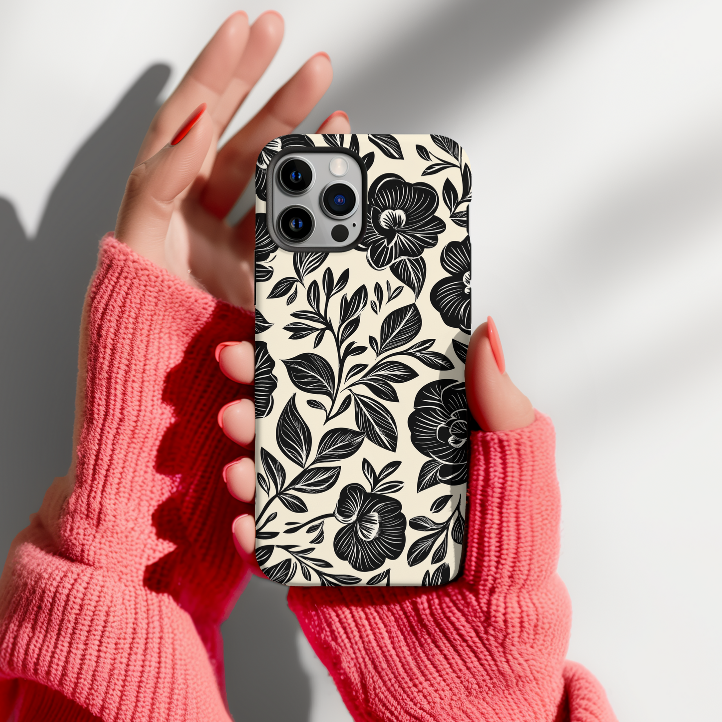 Floral Fantasy Phone Case – Enchanting Blooms with Unmatched Protection