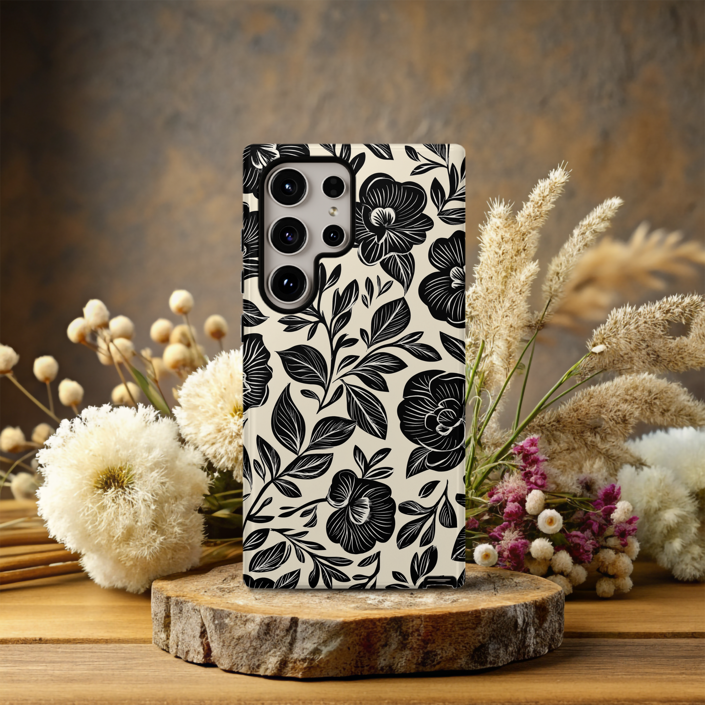 Floral Fantasy Phone Case – Enchanting Blooms with Unmatched Protection
