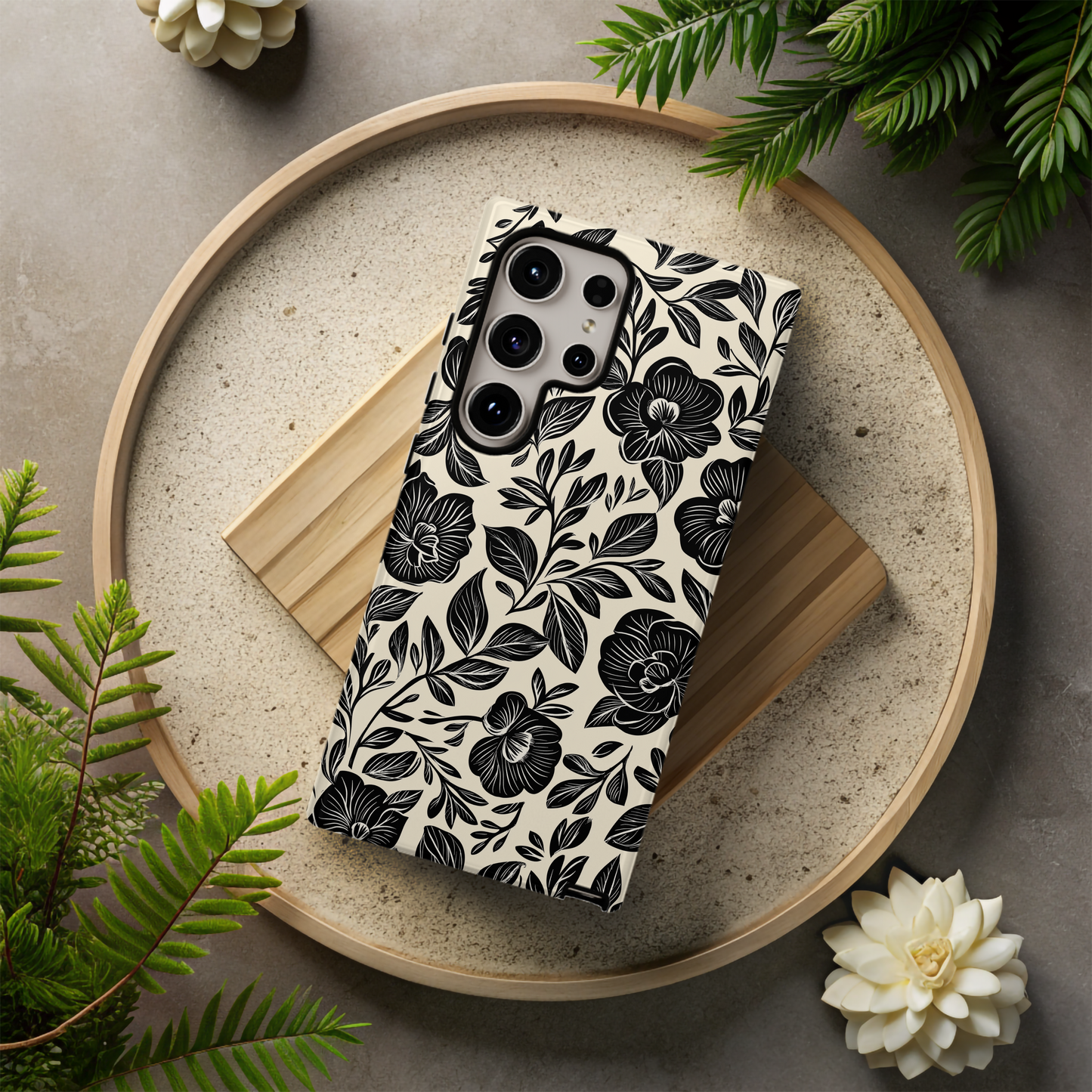 Floral Fantasy Phone Case – Enchanting Blooms with Unmatched Protection