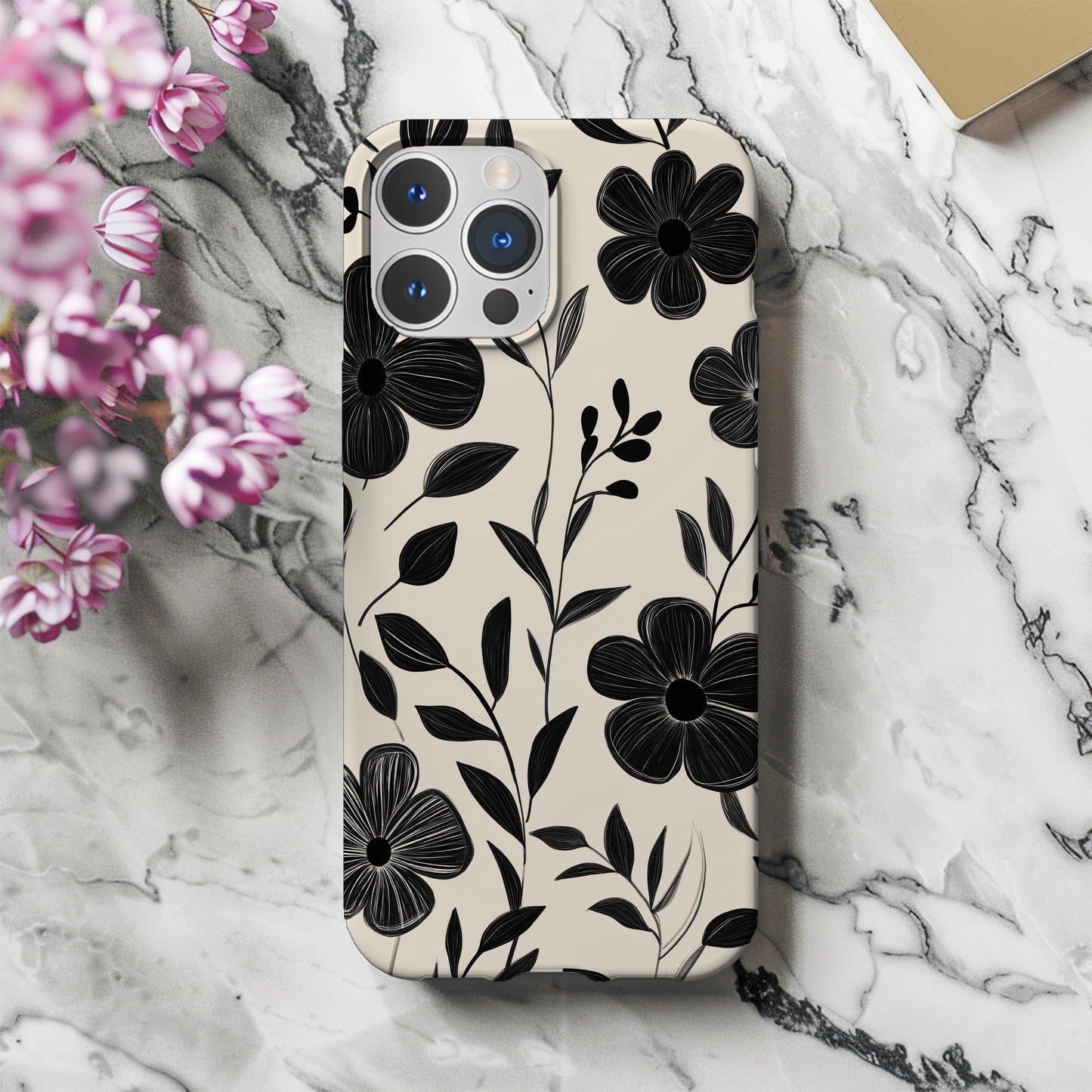 Floral Fantasy Phone Case – Enchanting Blooms with Unmatched Protection