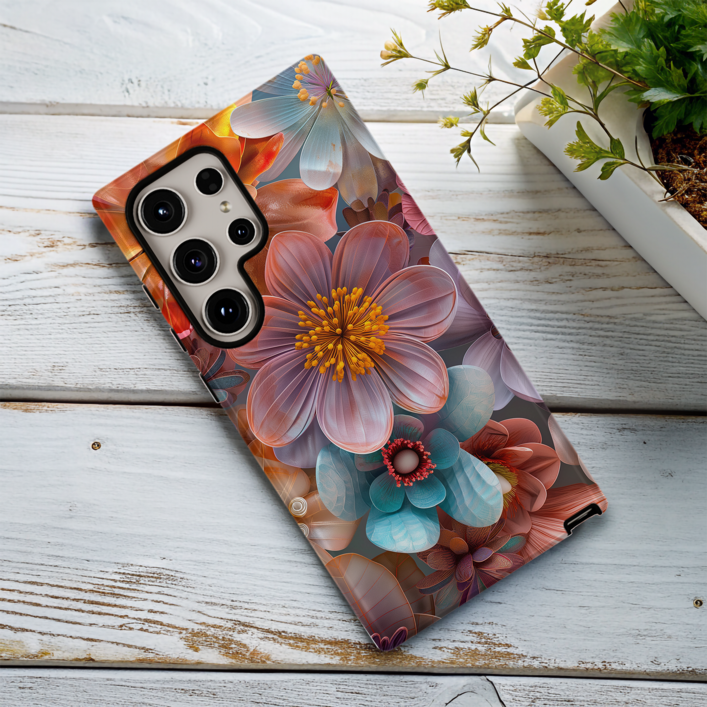 3D Flower Phone Case – Blooming Elegance with Superior Protection