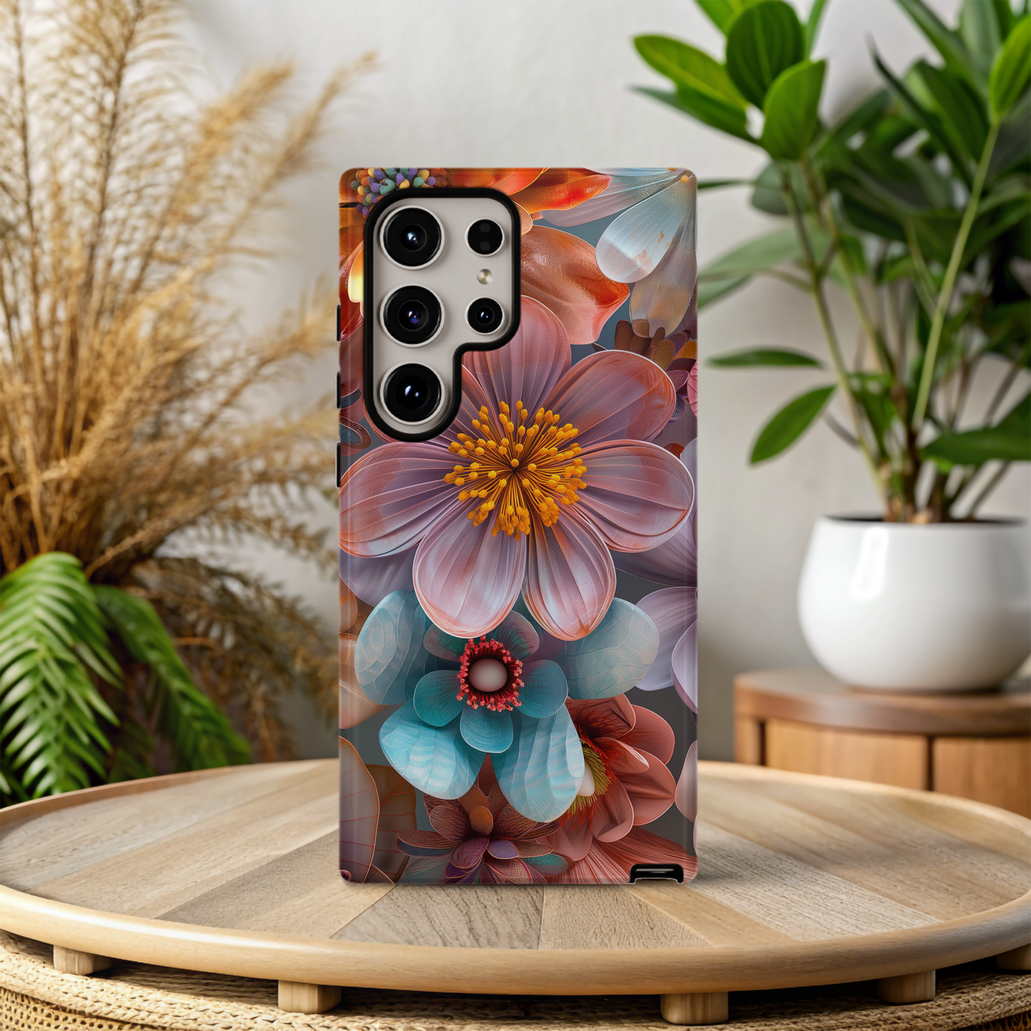 3D Flower Phone Case – Blooming Elegance with Superior Protection
