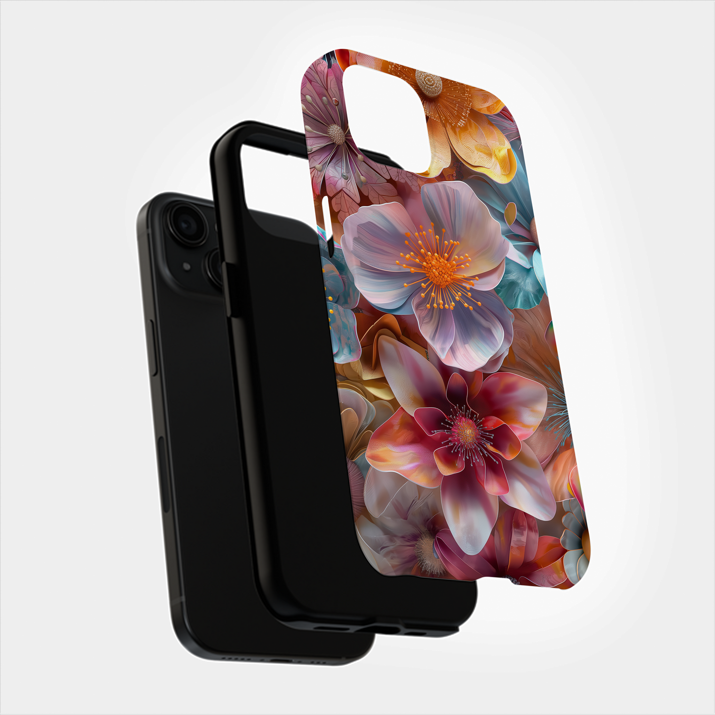 3D Flower Phone Case – Blooming Elegance with Superior Protection