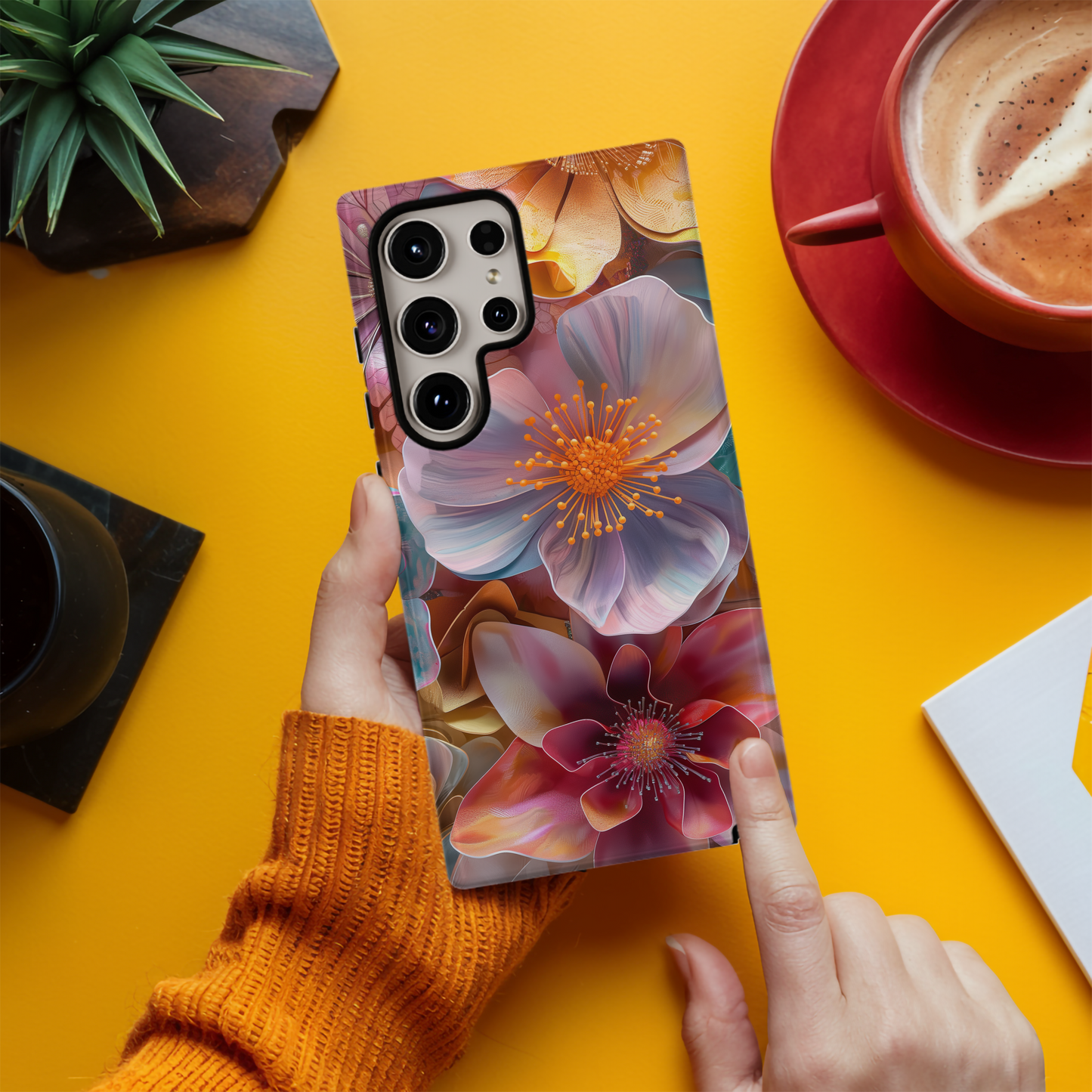 3D Flower Phone Case – Blooming Elegance with Superior Protection