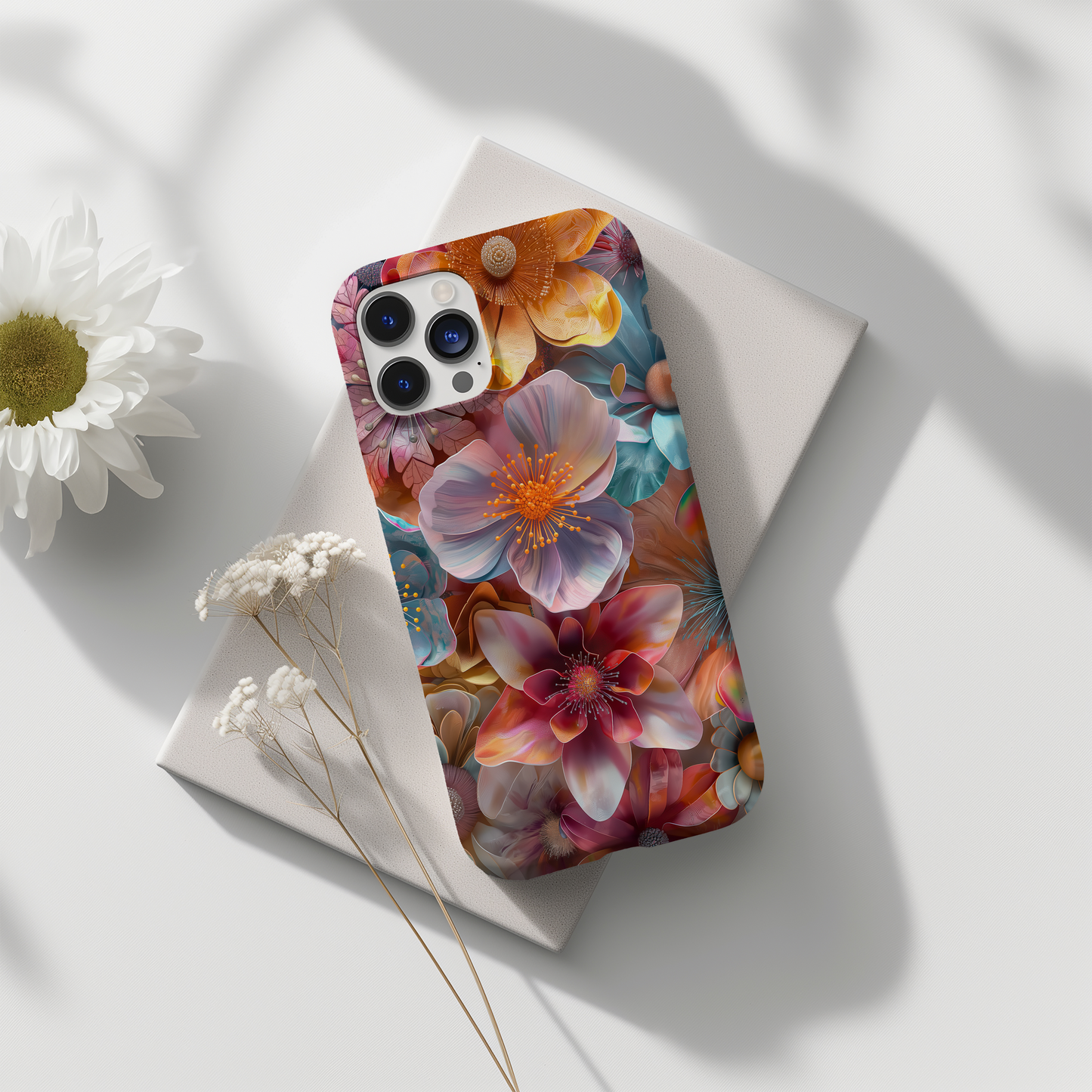 3D Flower Phone Case – Blooming Elegance with Superior Protection