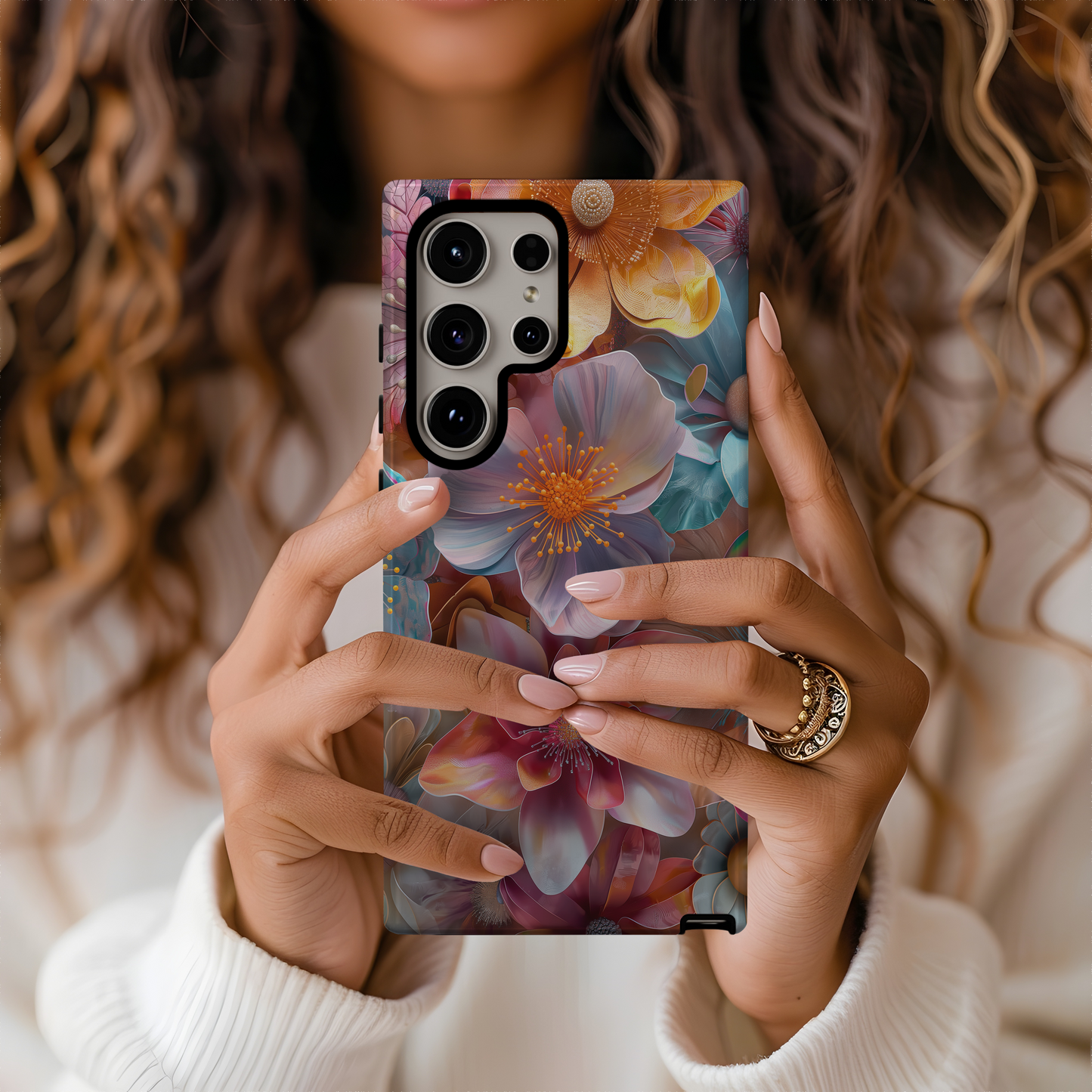 3D Flower Phone Case – Blooming Elegance with Superior Protection