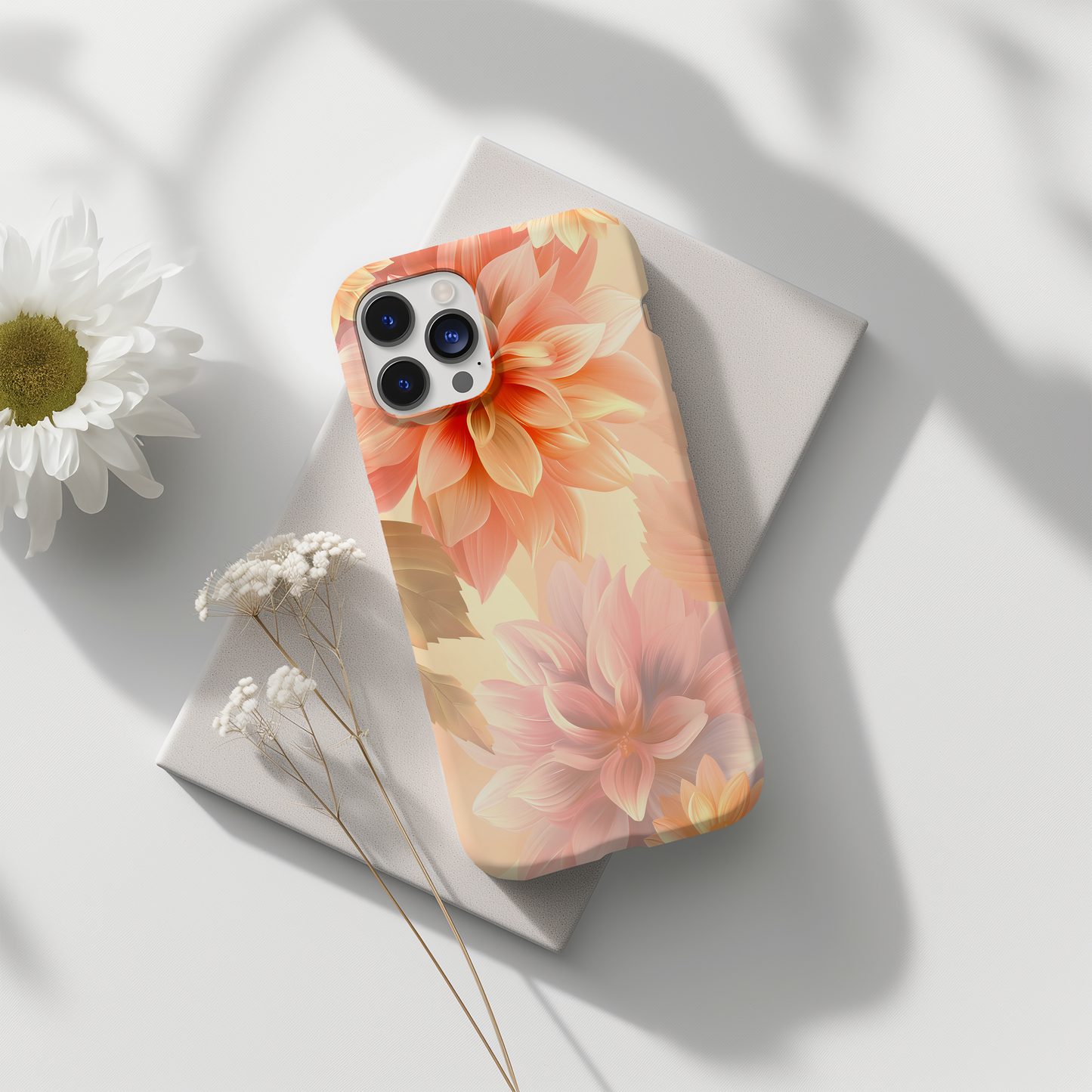 Dreamy Floral Phone Case – Ethereal Blooms with Everyday Protection
