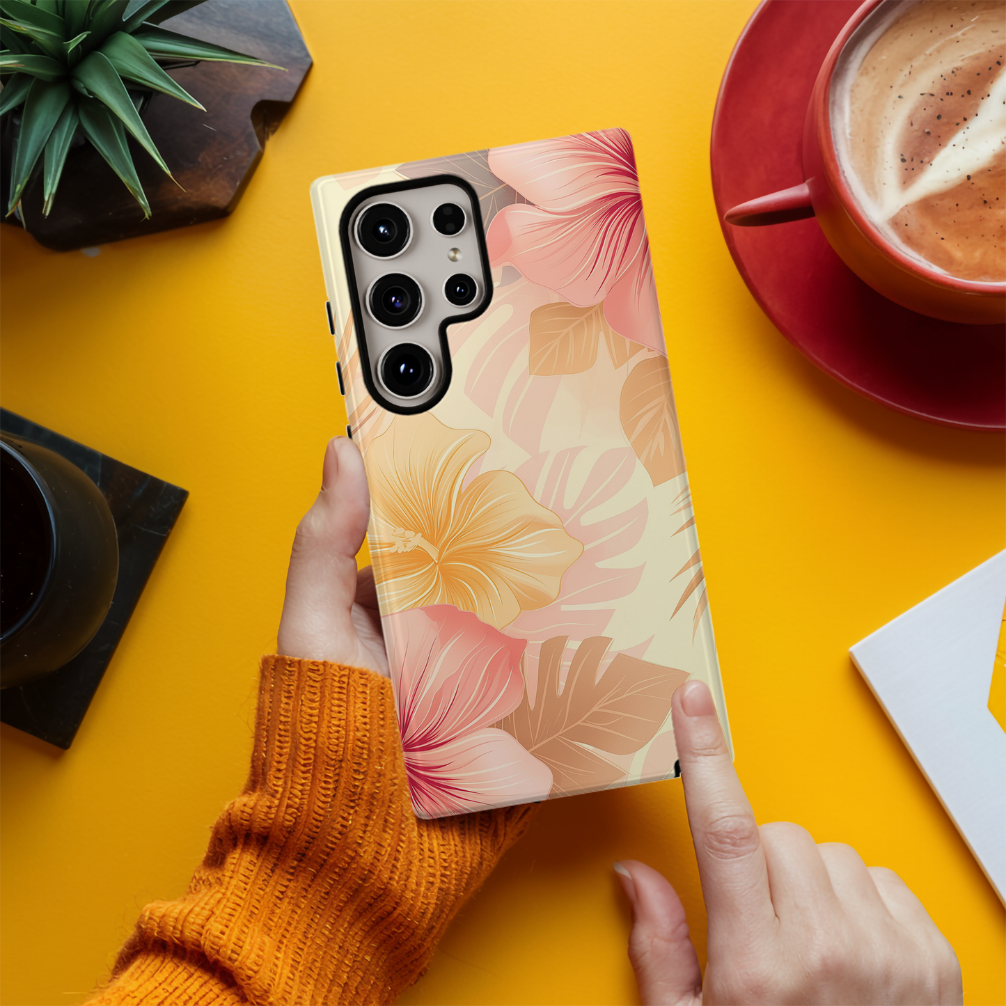 Dreamy Floral Phone Case – Ethereal Blooms with Everyday Protection