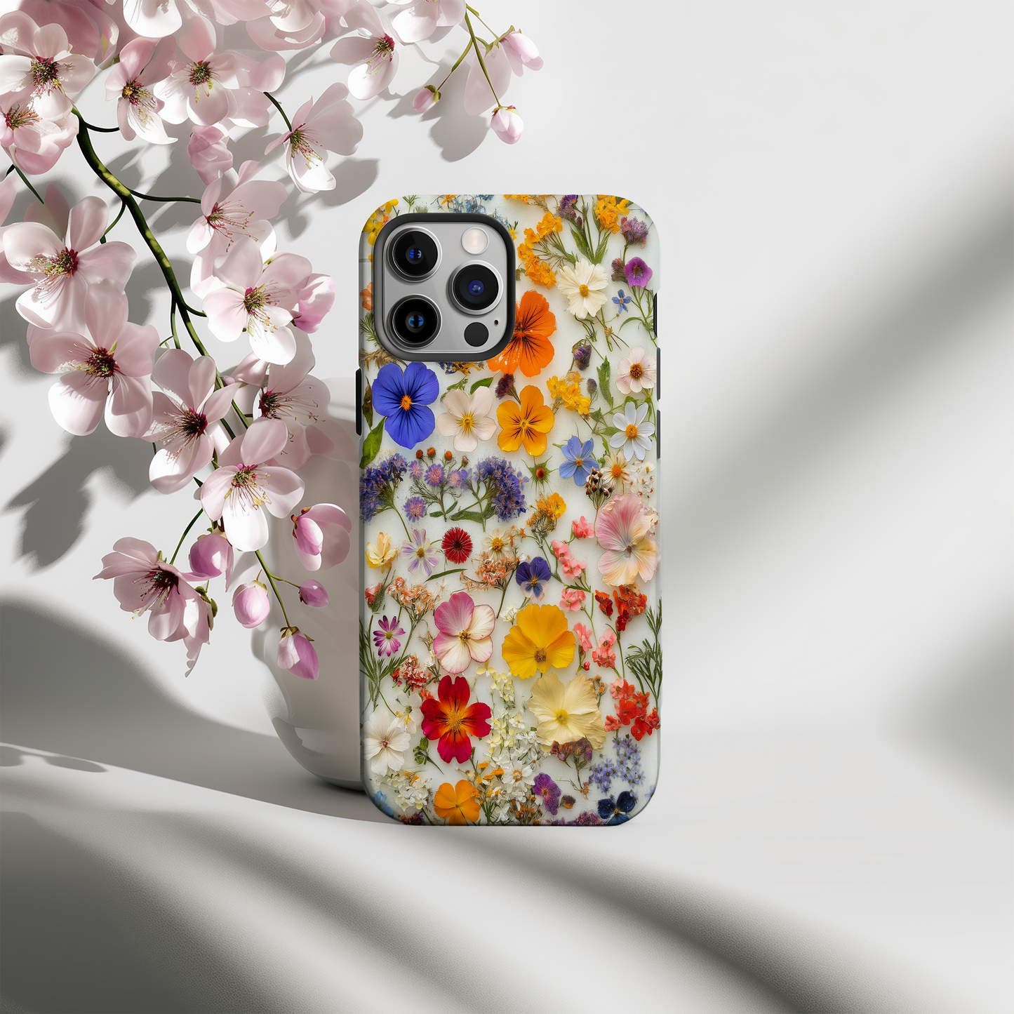 Pressed Flower Phone Case – Nature’s Beauty Preserved in Timeless Style