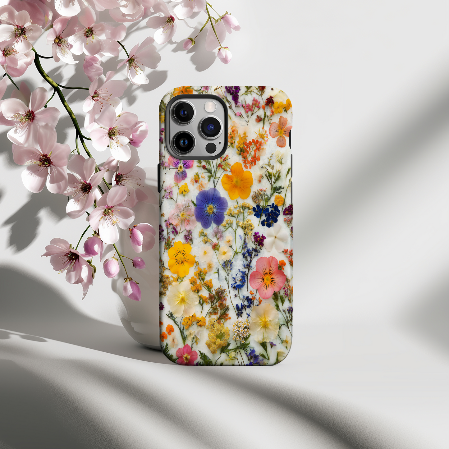 Pressed Flower Phone Case – Nature’s Beauty Preserved in Timeless Style
