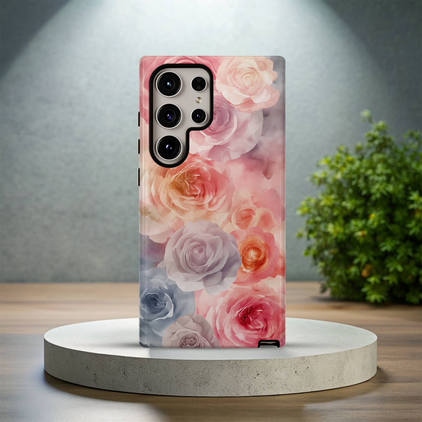 Watercolor Floral Phone Case – Soft, Artistic Blooms with Everyday Protection