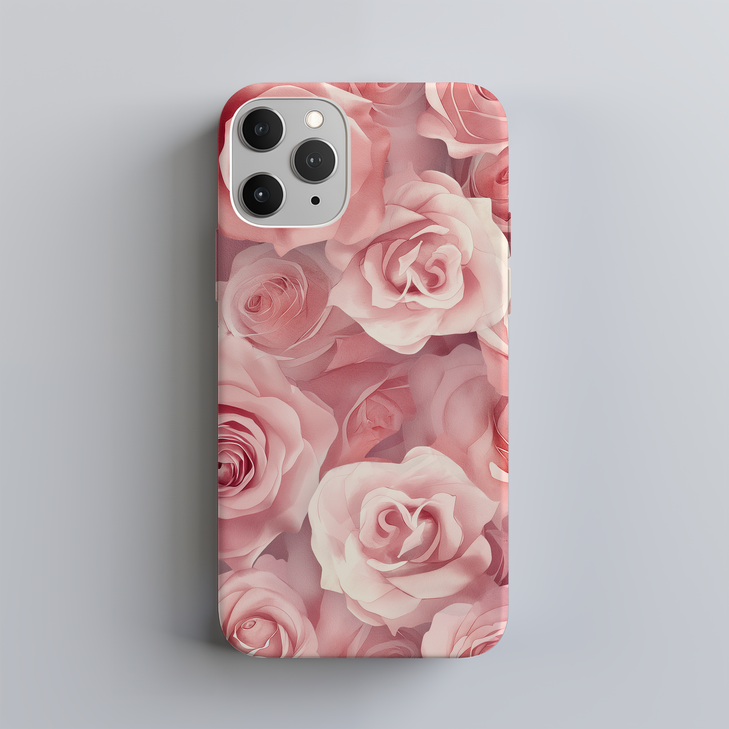 Dreamy Roses Garden Protective Phone Case – Elegant Floral Design