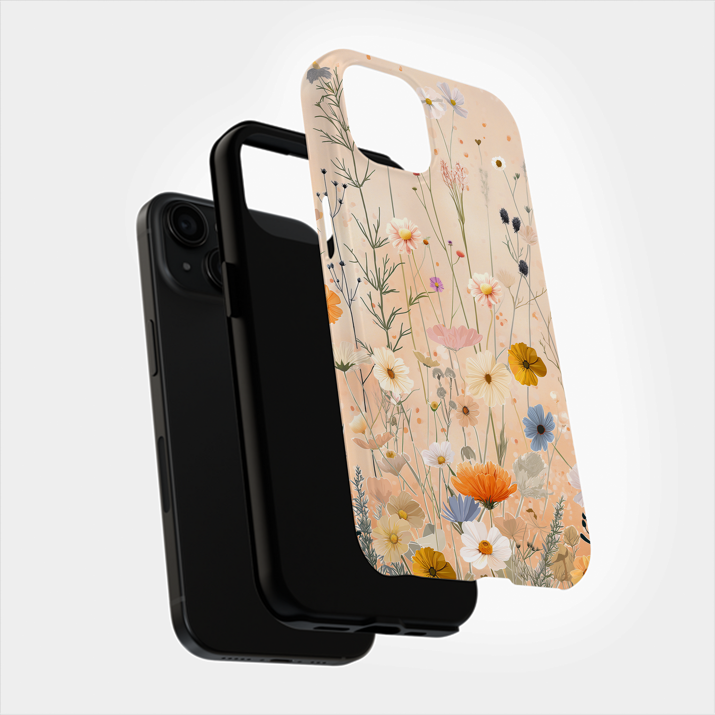 Wildflower Phone Case – Nature's Untamed Beauty with Everyday Protection