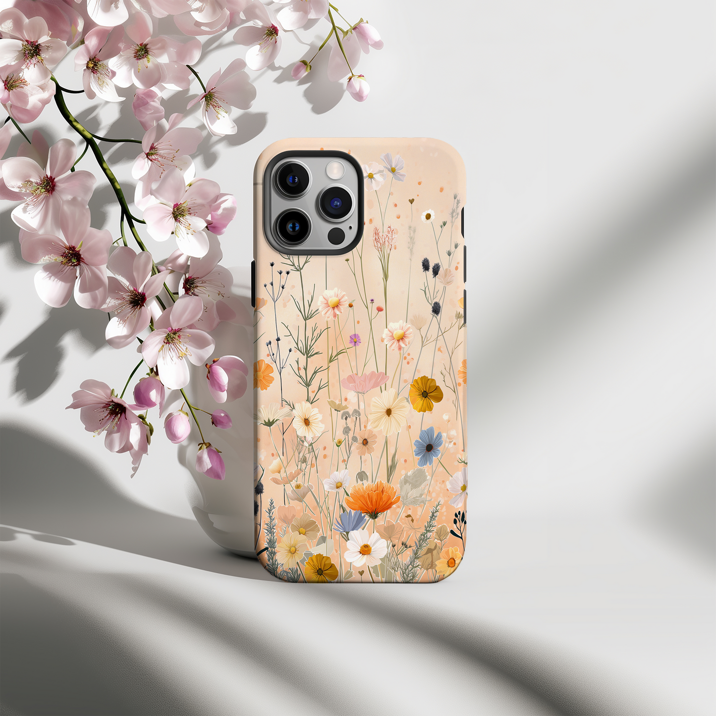 Wildflower Phone Case – Nature's Untamed Beauty with Everyday Protection