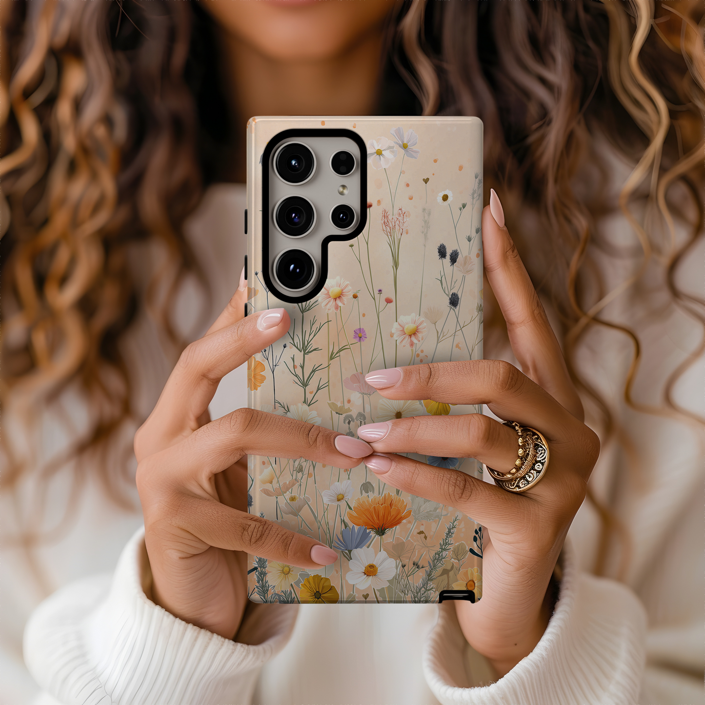 Wildflower Phone Case – Nature's Untamed Beauty with Everyday Protection
