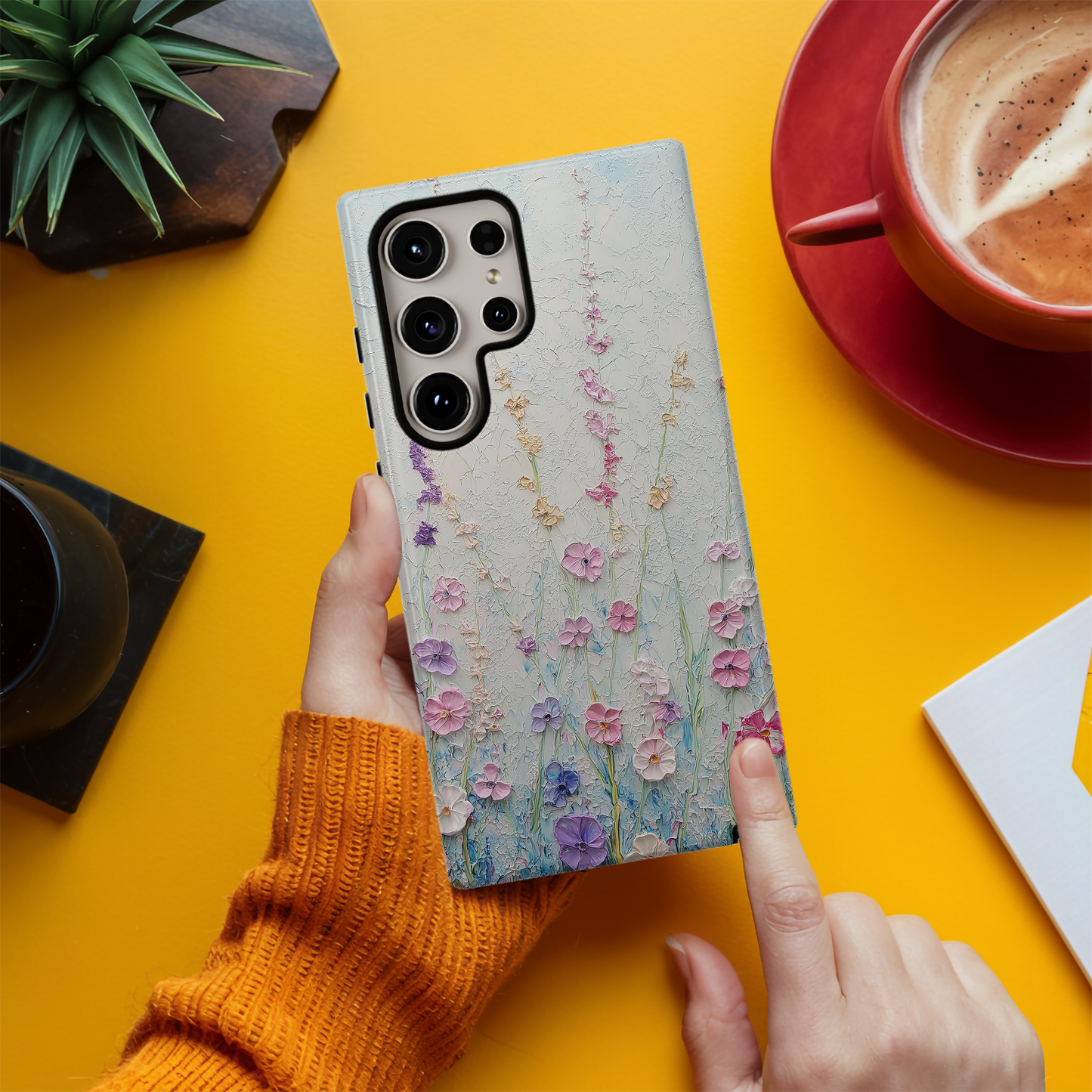 Wildflower Phone Case – Nature's Untamed Beauty with Everyday Protection