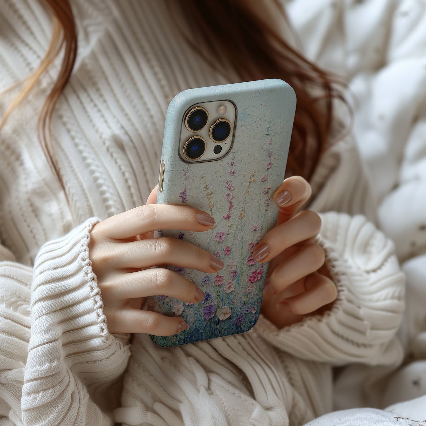 Wildflower Phone Case – Nature's Untamed Beauty with Everyday Protection