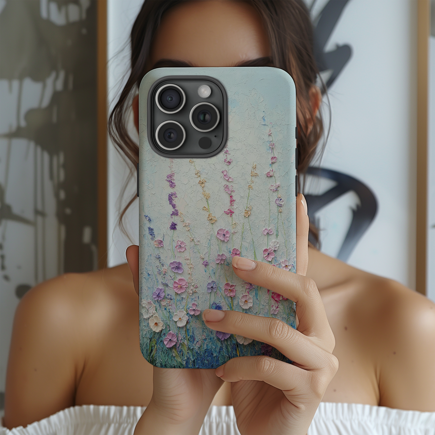 Wildflower Phone Case – Nature's Untamed Beauty with Everyday Protection
