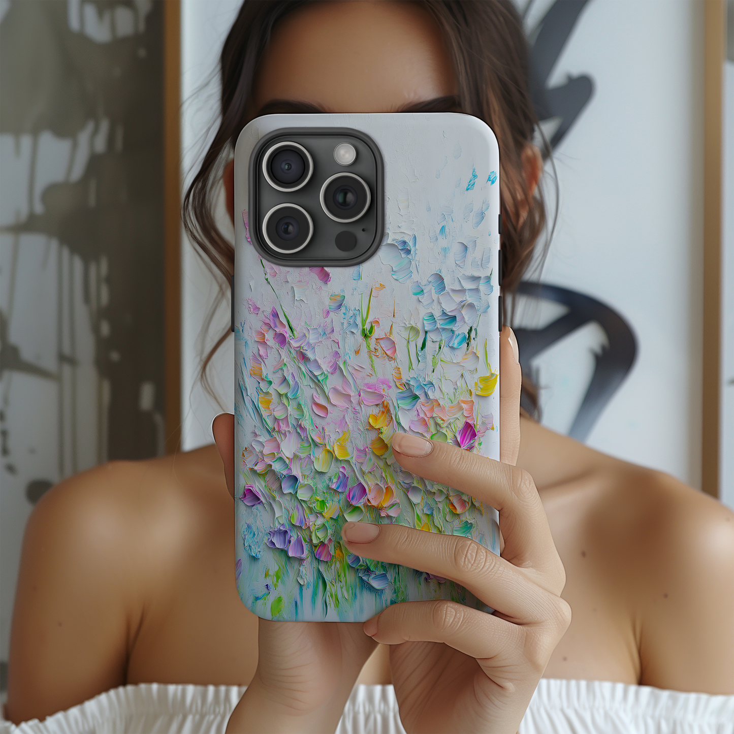 Wildflower Phone Case – Nature's Untamed Beauty with Everyday Protection