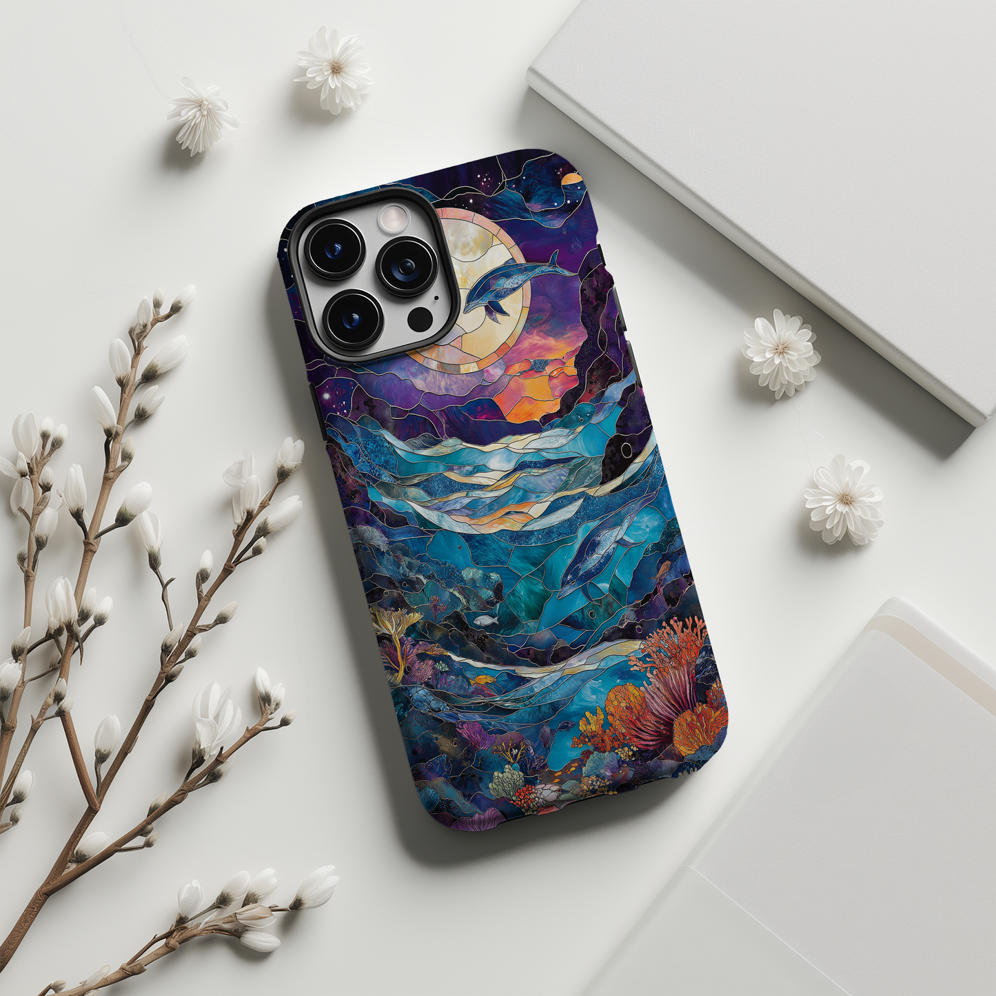 Enchanted Ocean Phone Case – Dive into Mystical Waves with Everyday Protection