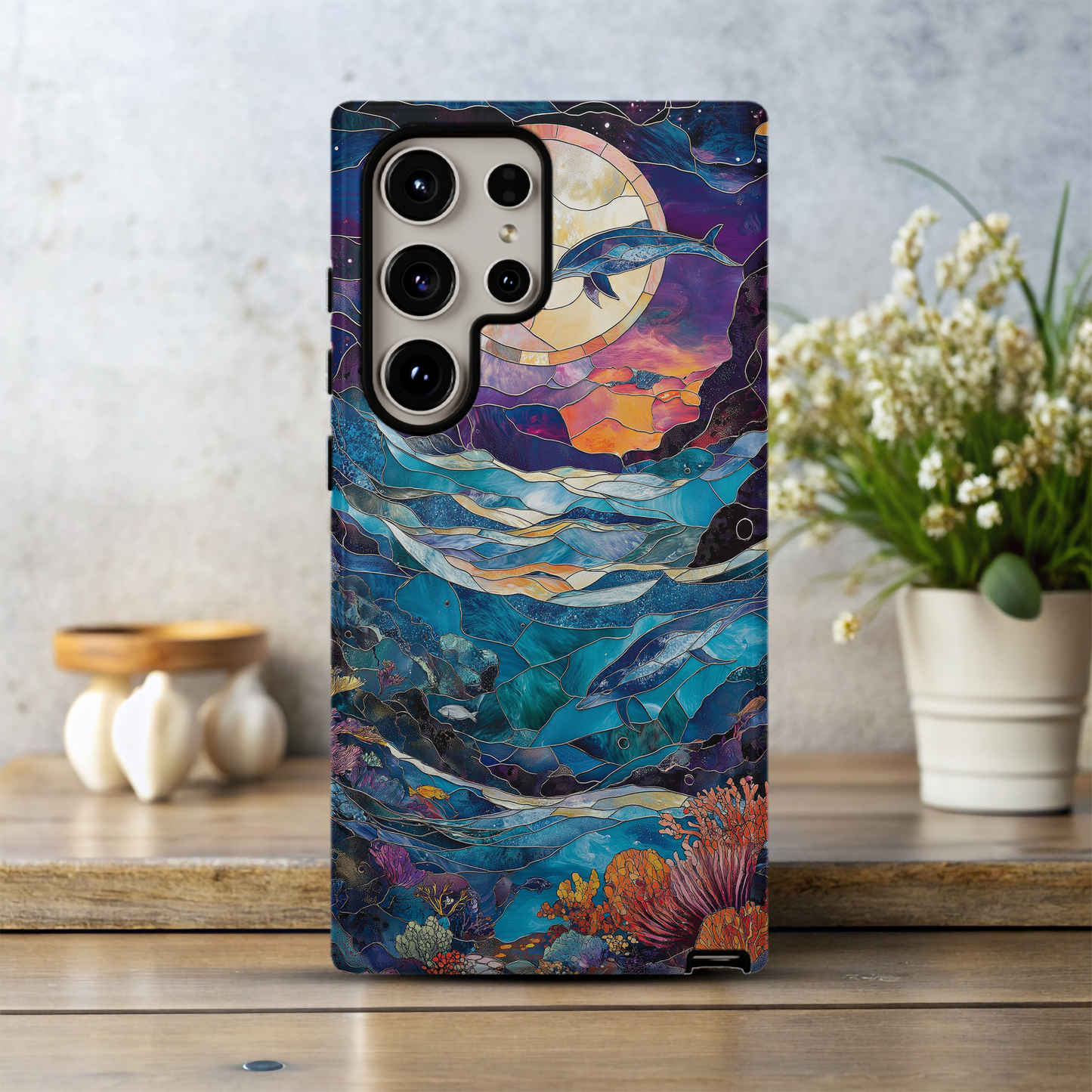 Enchanted Ocean Phone Case – Dive into Mystical Waves with Everyday Protection
