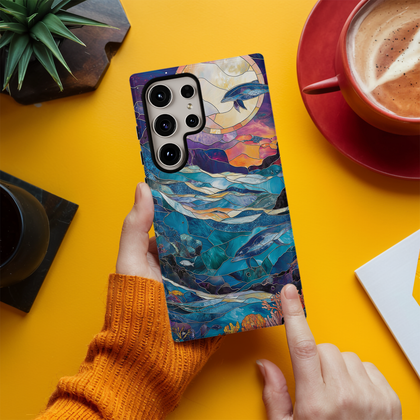 Enchanted Ocean Phone Case – Dive into Mystical Waves with Everyday Protection