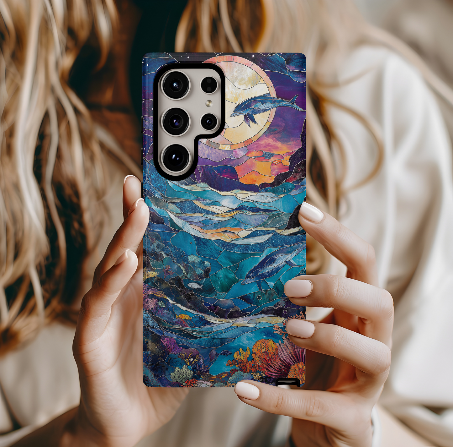 Enchanted Ocean Phone Case – Dive into Mystical Waves with Everyday Protection