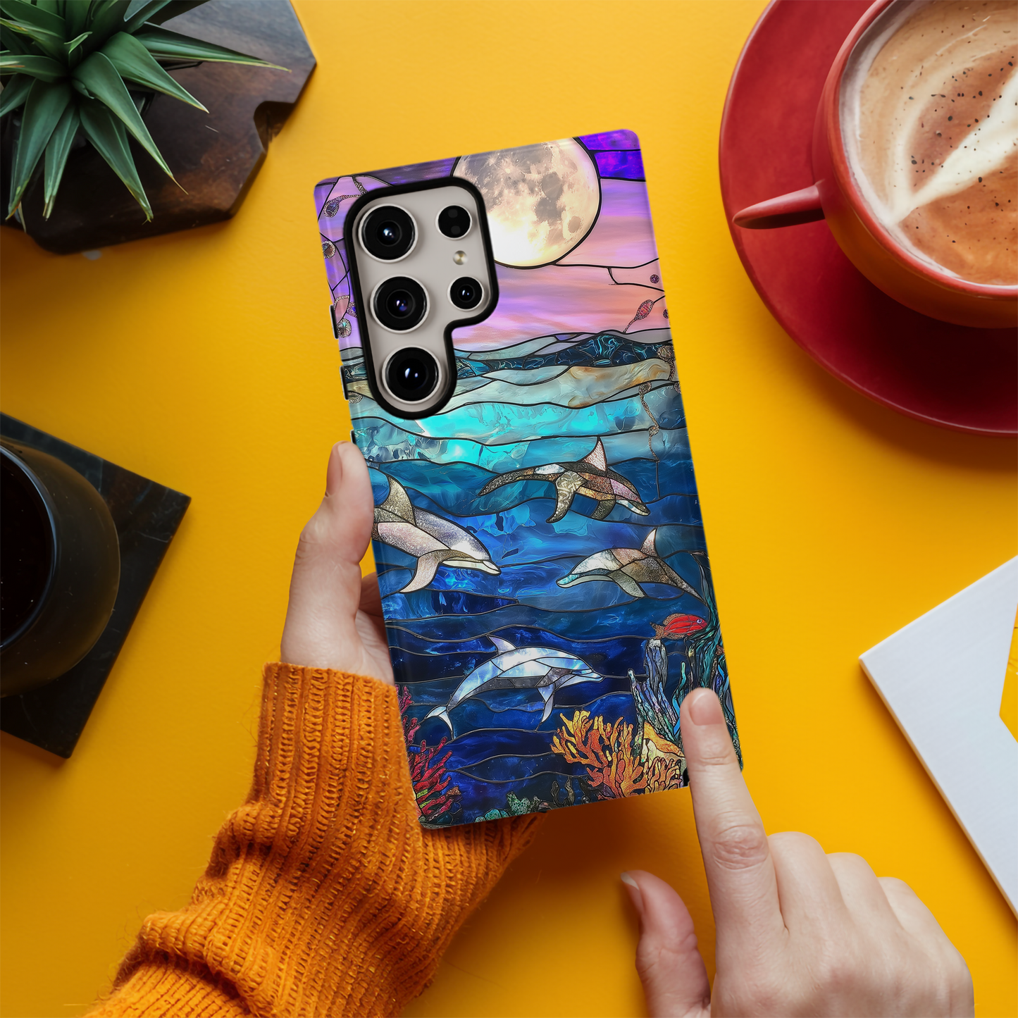 Enchanted Ocean Phone Case – Dive into Mystical Waves with Everyday Protection