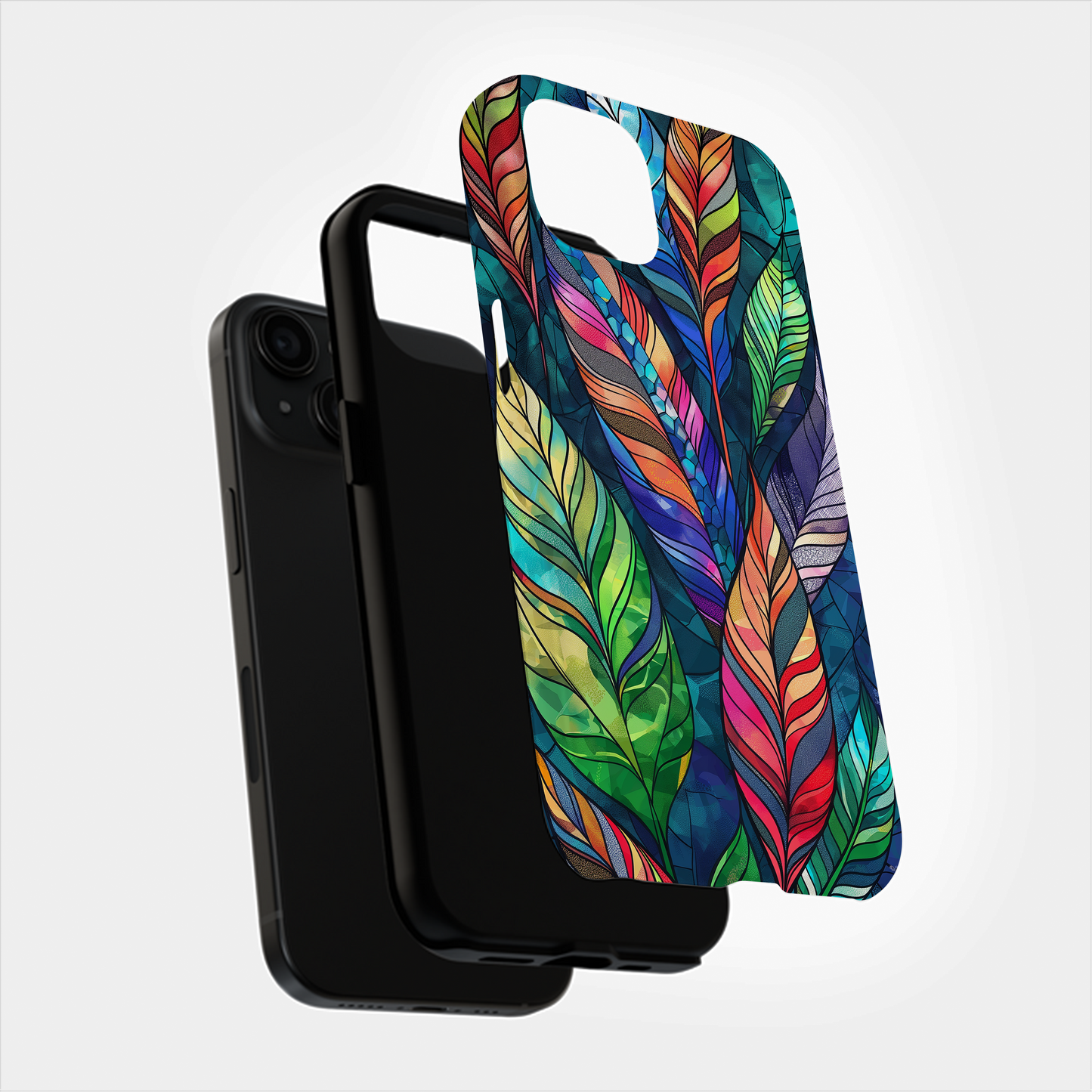 Feathers Phone Case – Graceful Elegance with Everyday Durability