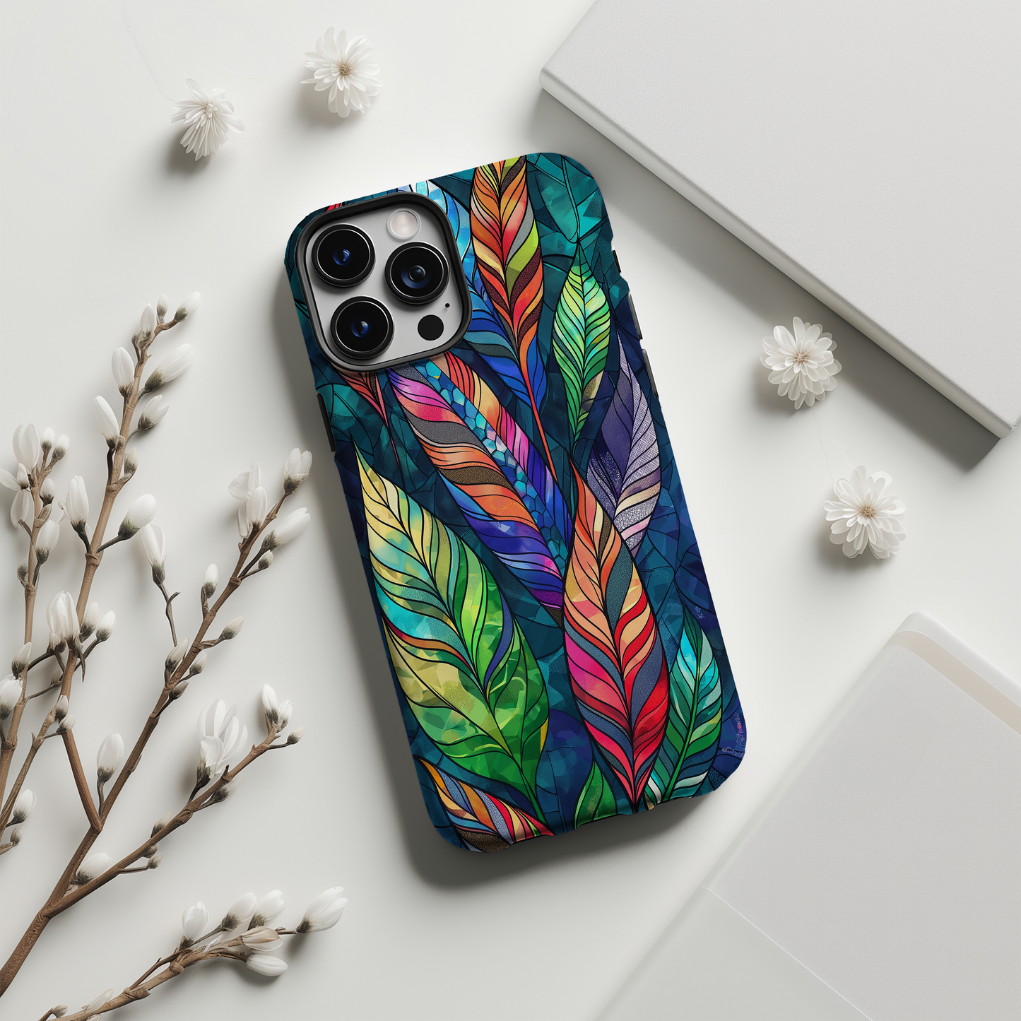 Feathers Phone Case – Graceful Elegance with Everyday Durability