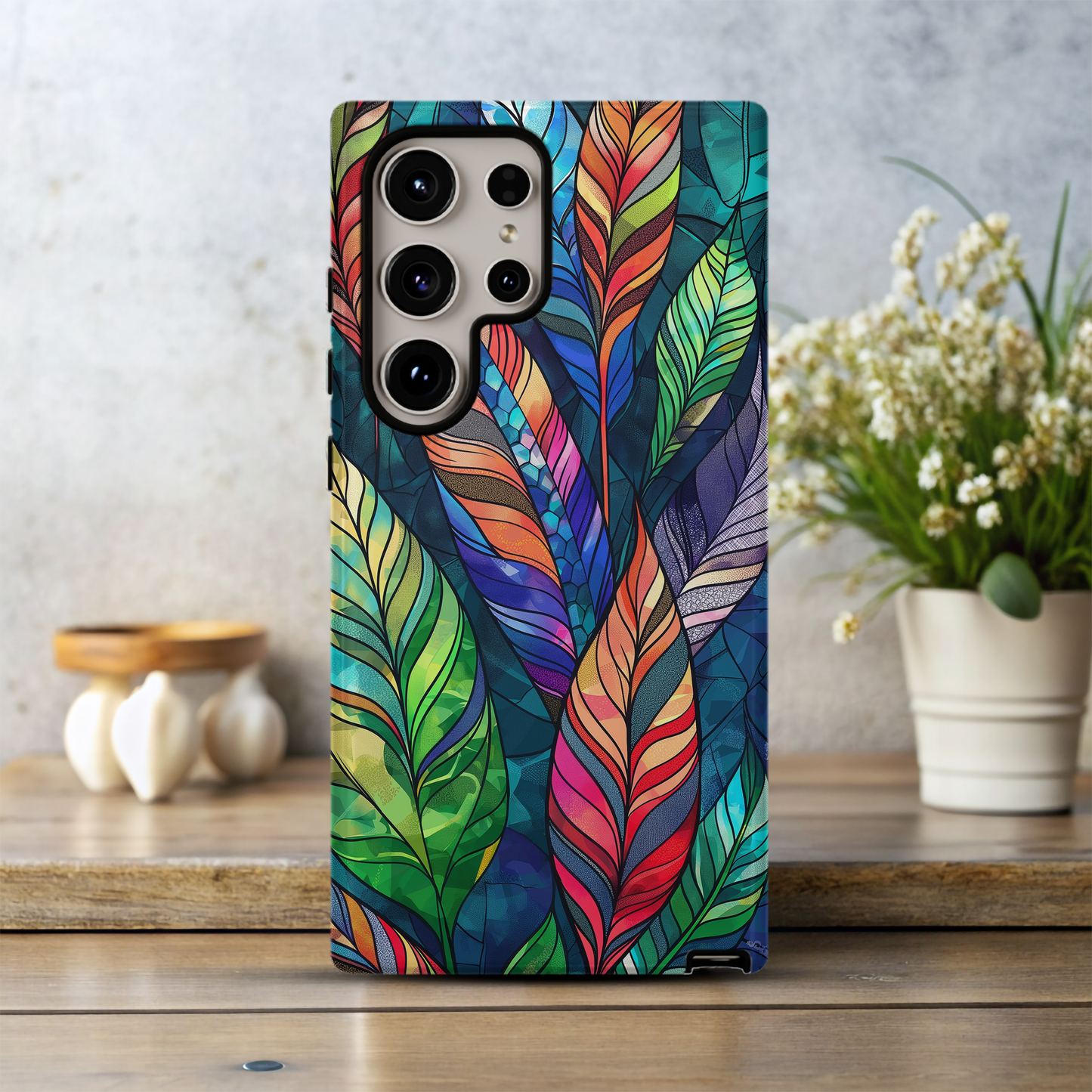 Feathers Phone Case – Graceful Elegance with Everyday Durability