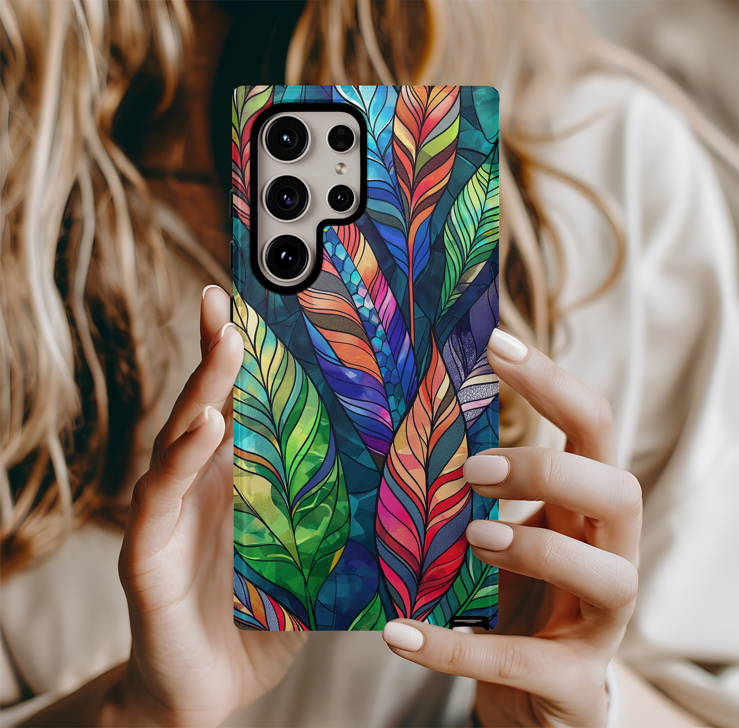 Feathers Phone Case – Graceful Elegance with Everyday Durability