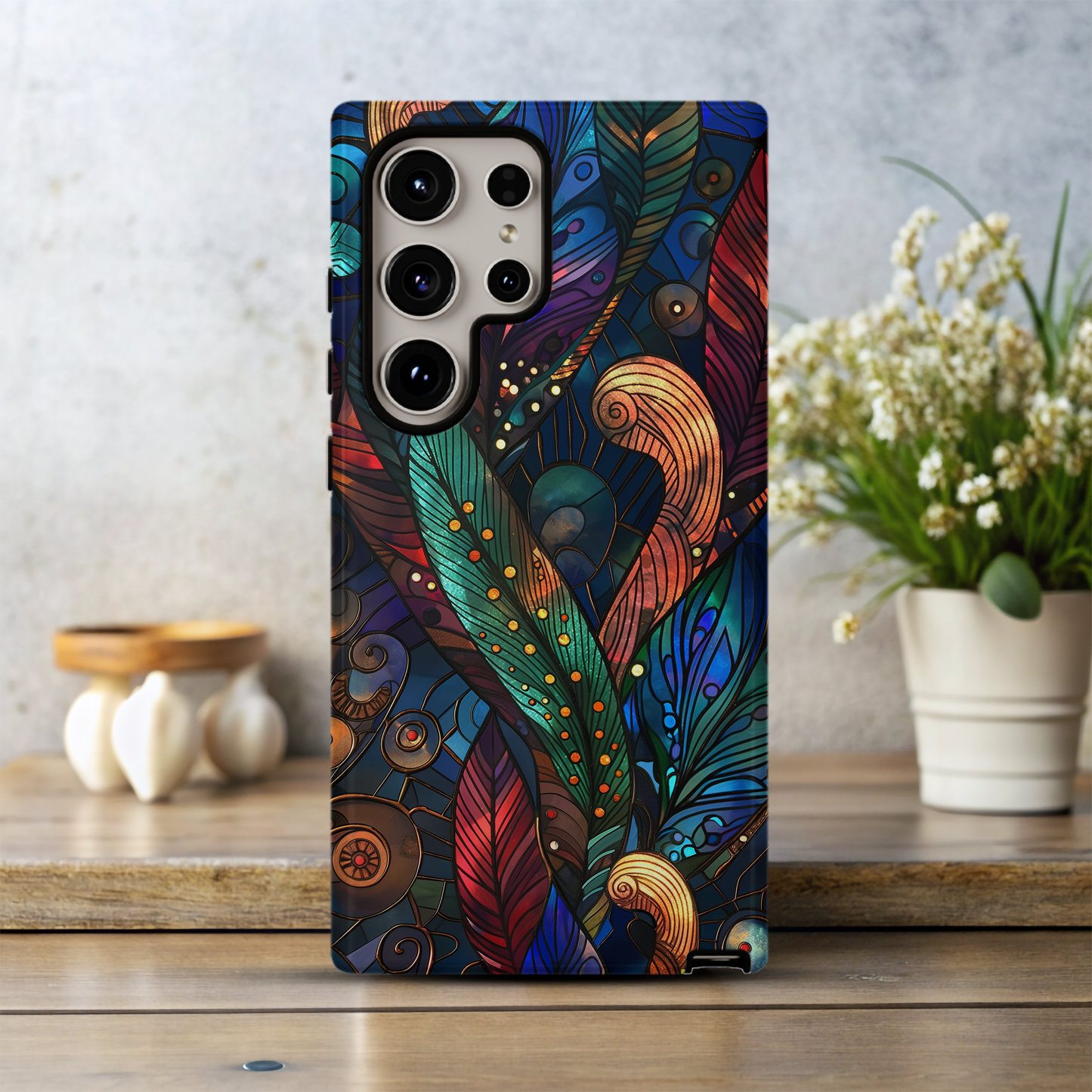Feathers Phone Case – Graceful Elegance with Everyday Durability
