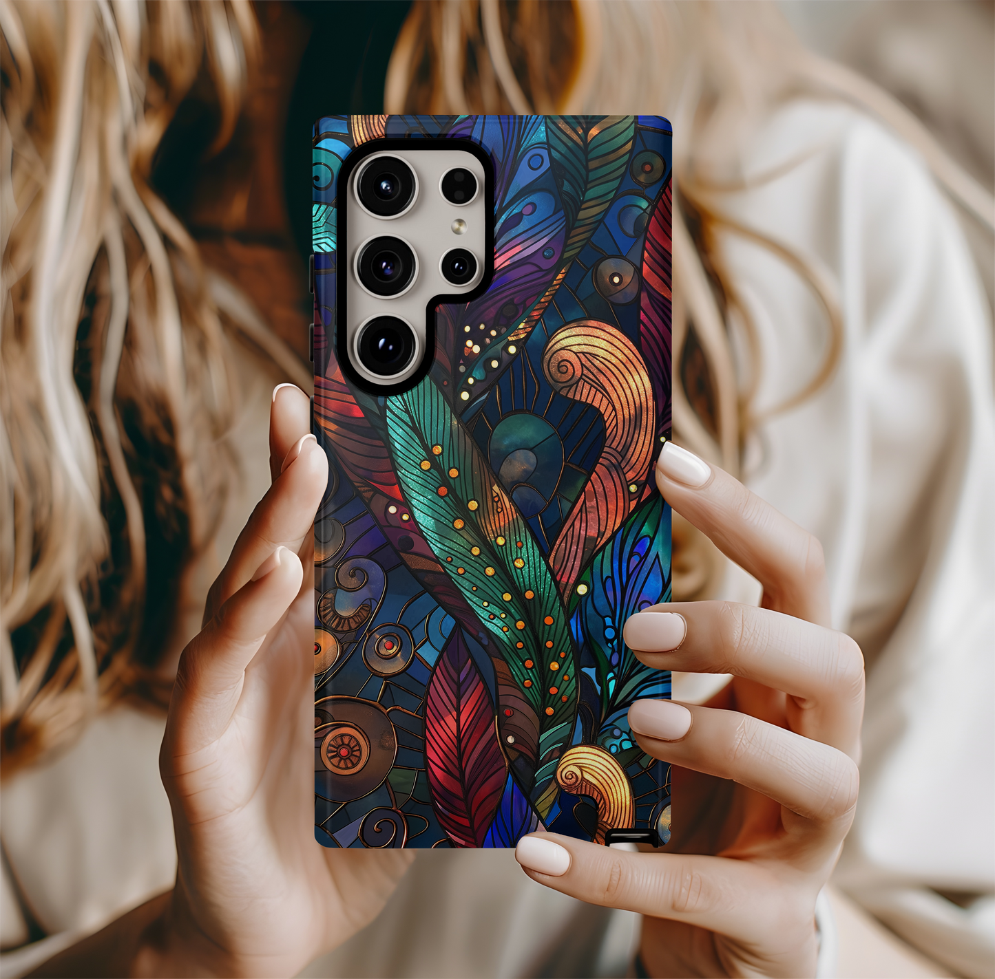 Feathers Phone Case – Graceful Elegance with Everyday Durability
