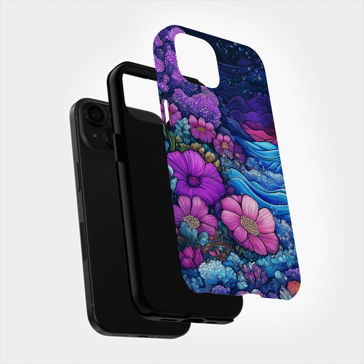 Enchanted Garden Phone Case – A Magical Bloom with Everyday Protection