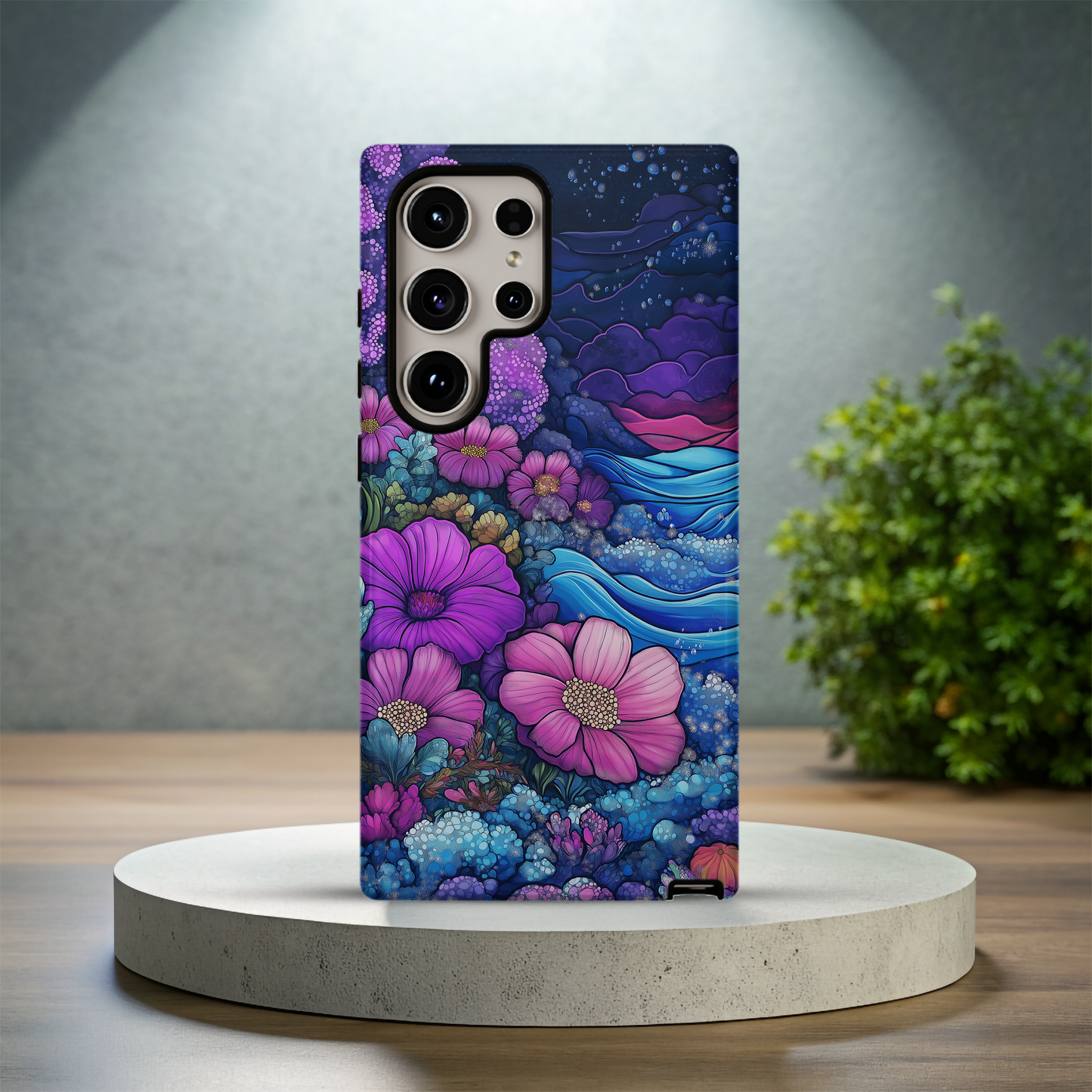 Enchanted Garden Phone Case – A Magical Bloom with Everyday Protection