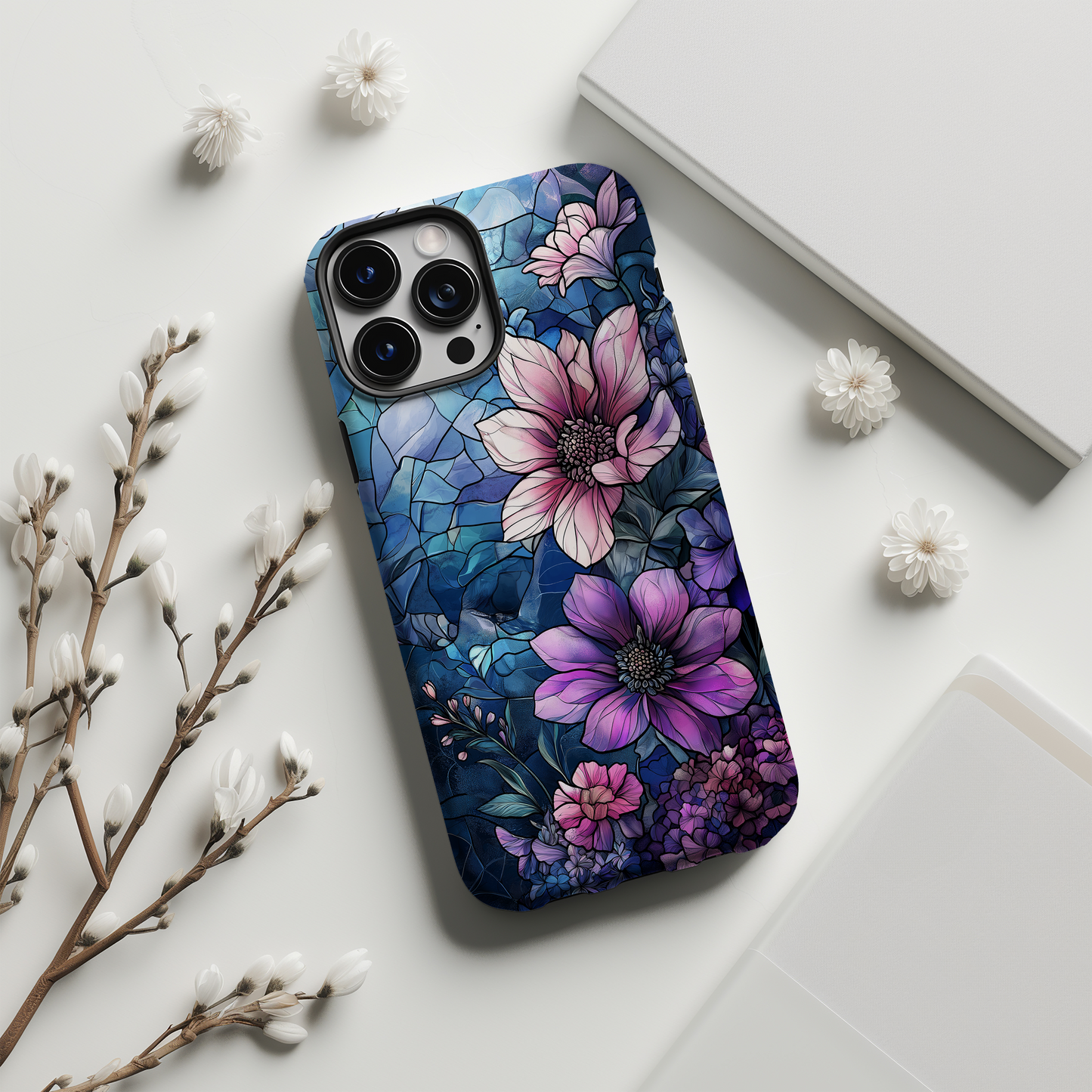 Enchanted Garden Phone Case – A Magical Bloom with Everyday Protection