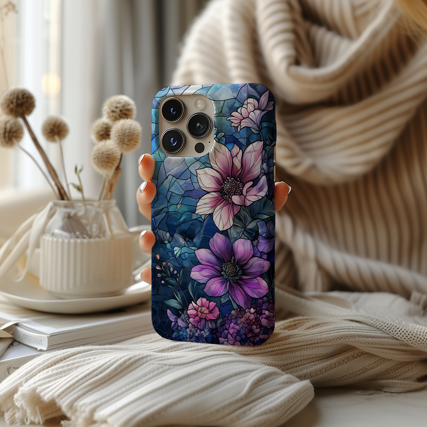 Enchanted Garden Phone Case – A Magical Bloom with Everyday Protection