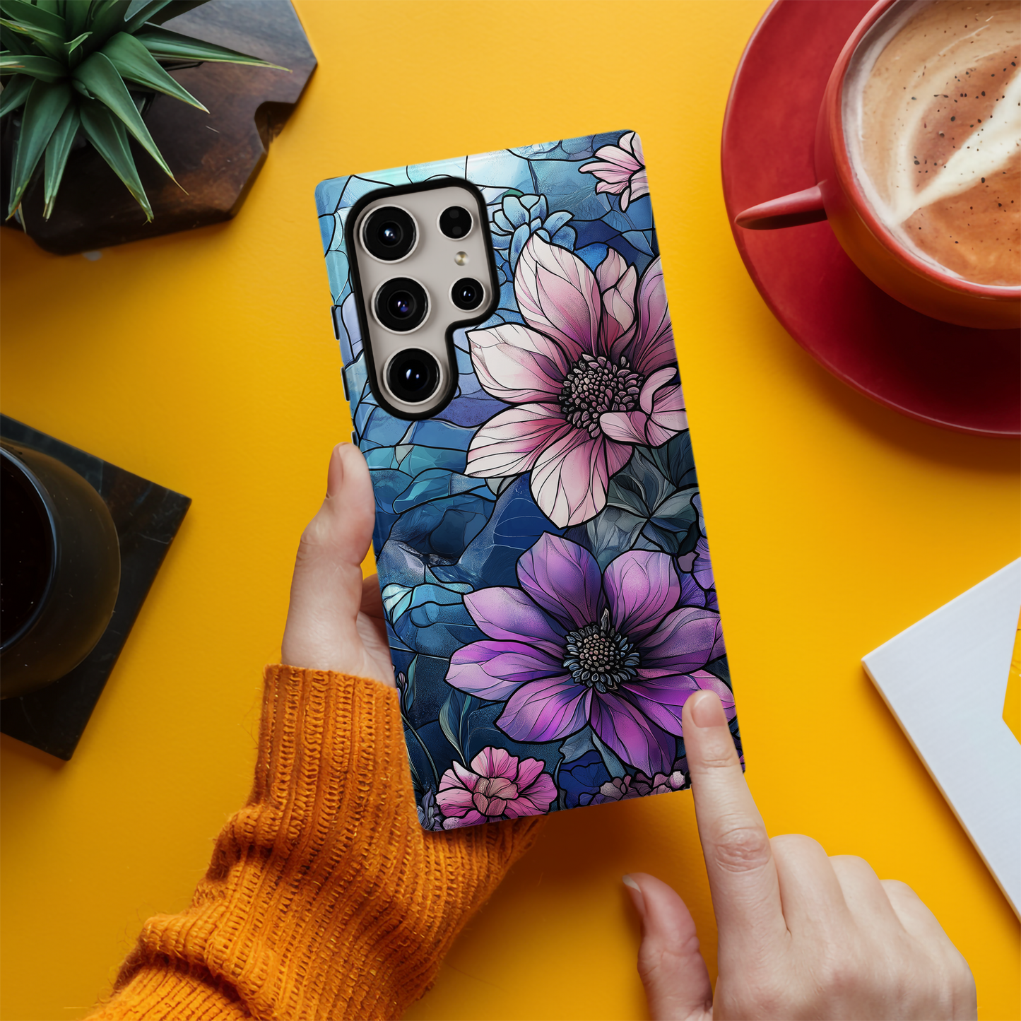 Enchanted Garden Phone Case – A Magical Bloom with Everyday Protection