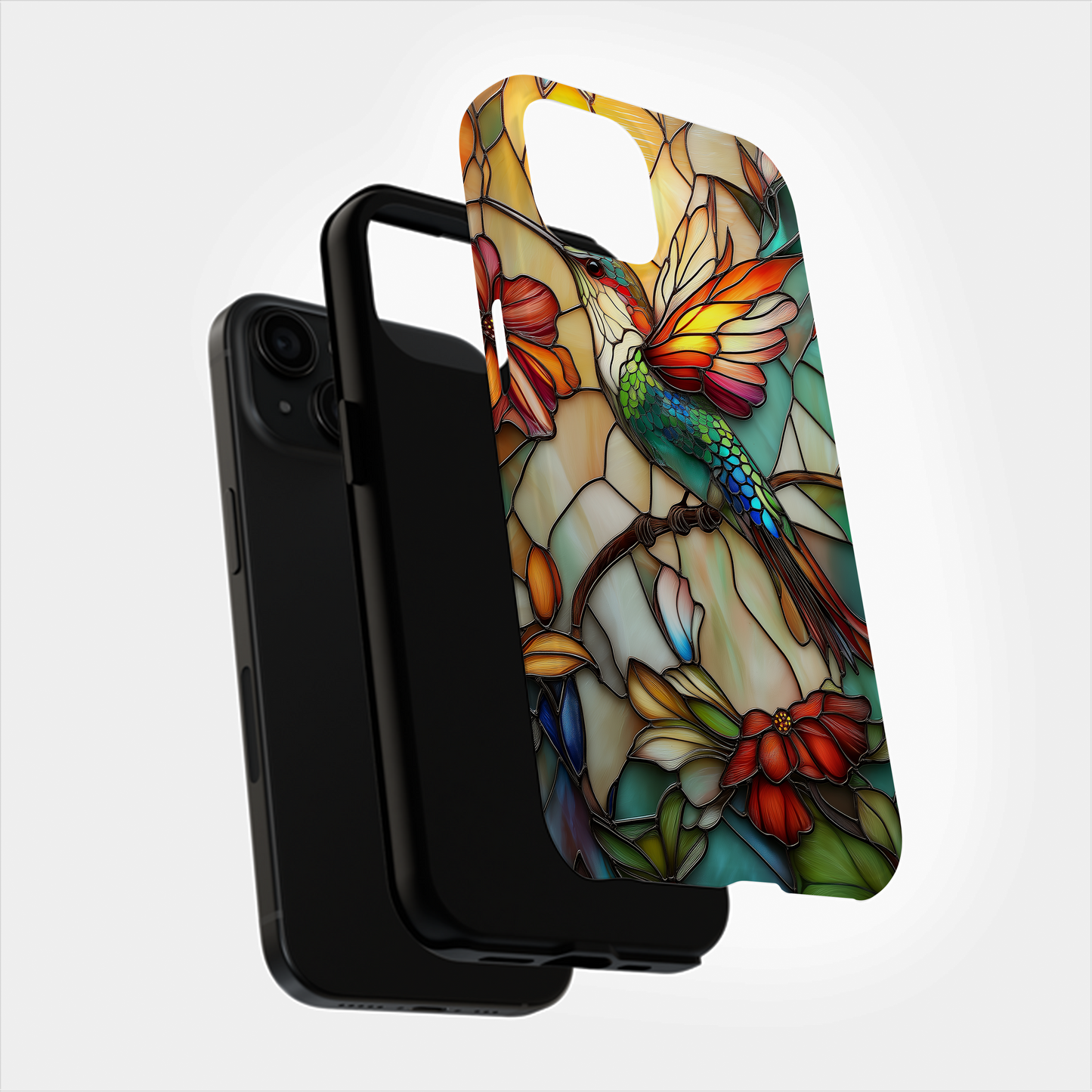3D Hummingbird Phone Case – Vibrant Wings with Everyday Protection