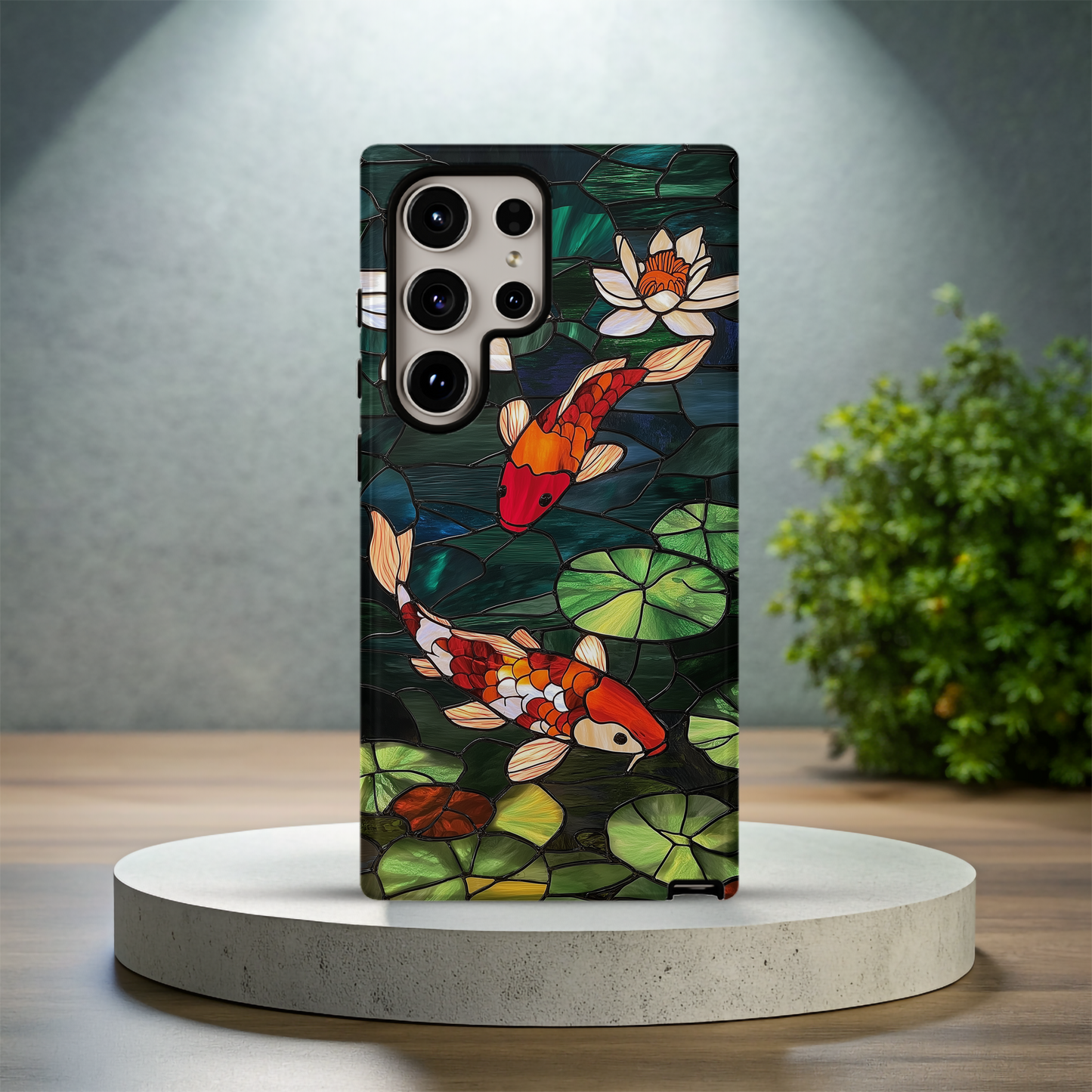 Koi Pond Phone Case – Tranquil Elegance with Everyday Protection