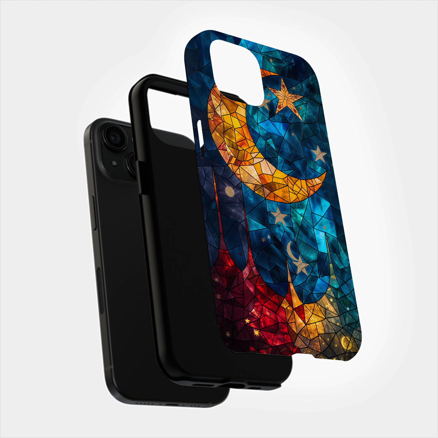 Moon and Stars Phone Case – Celestial Charm with Everyday Protection