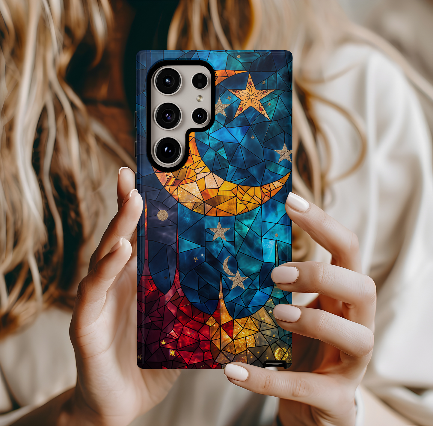 Moon and Stars Phone Case – Celestial Charm with Everyday Protection