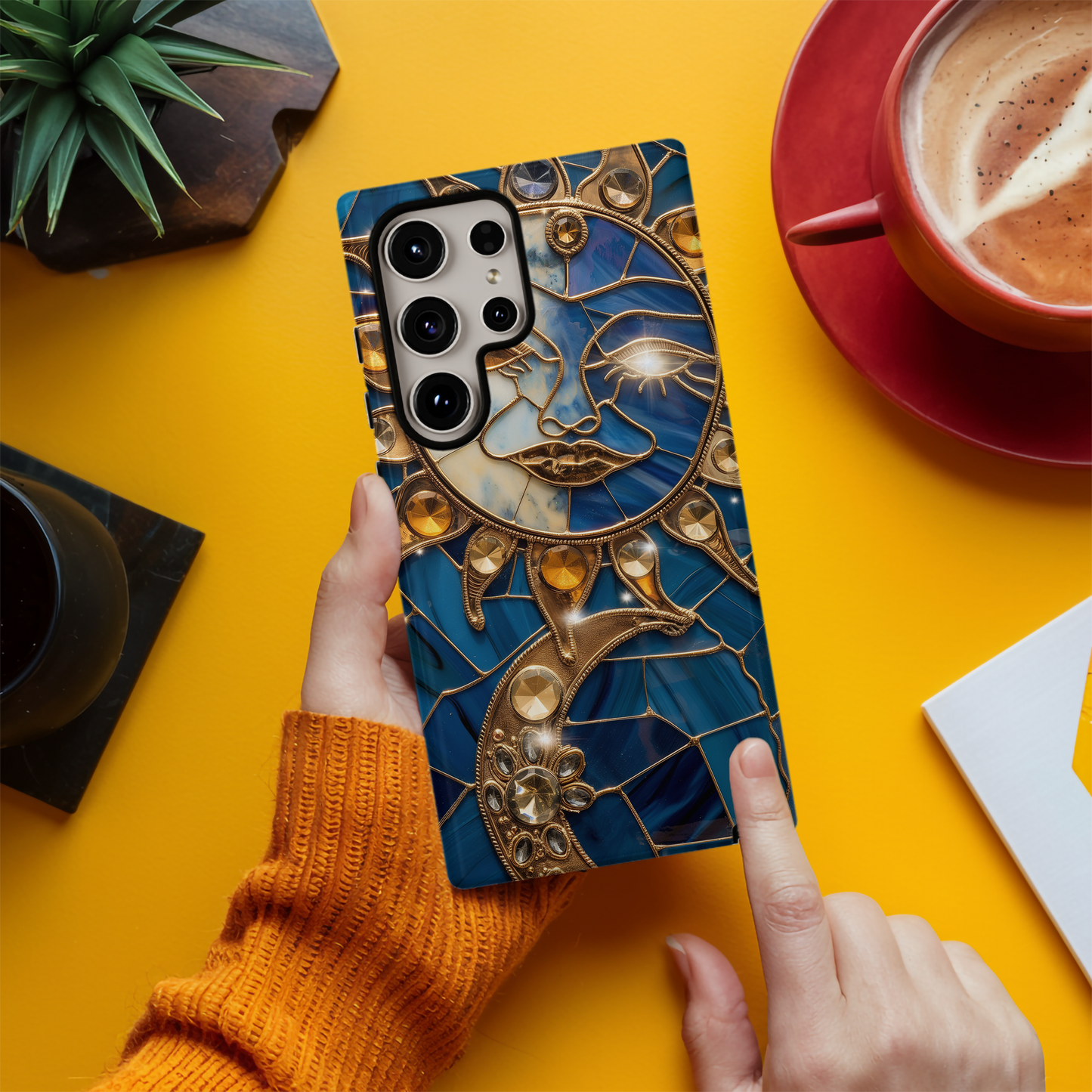 Moon and Stars Phone Case – Celestial Charm with Everyday Protection