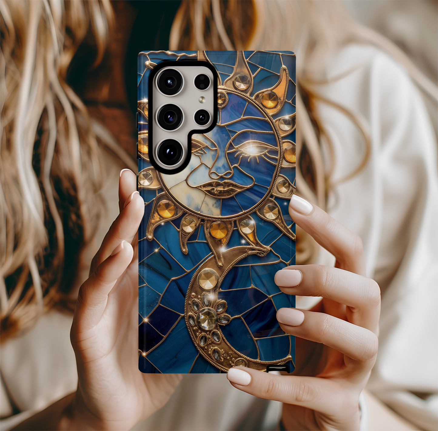 Moon and Stars Phone Case – Celestial Charm with Everyday Protection