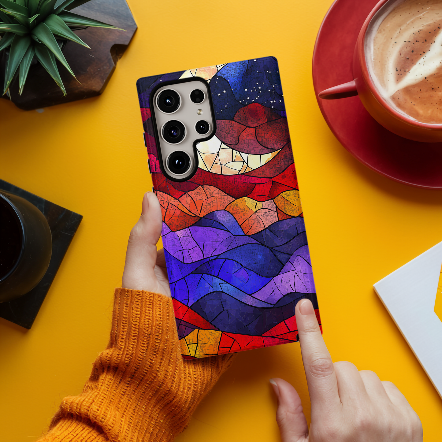 Moon and Stars Phone Case – Celestial Charm with Everyday Protection