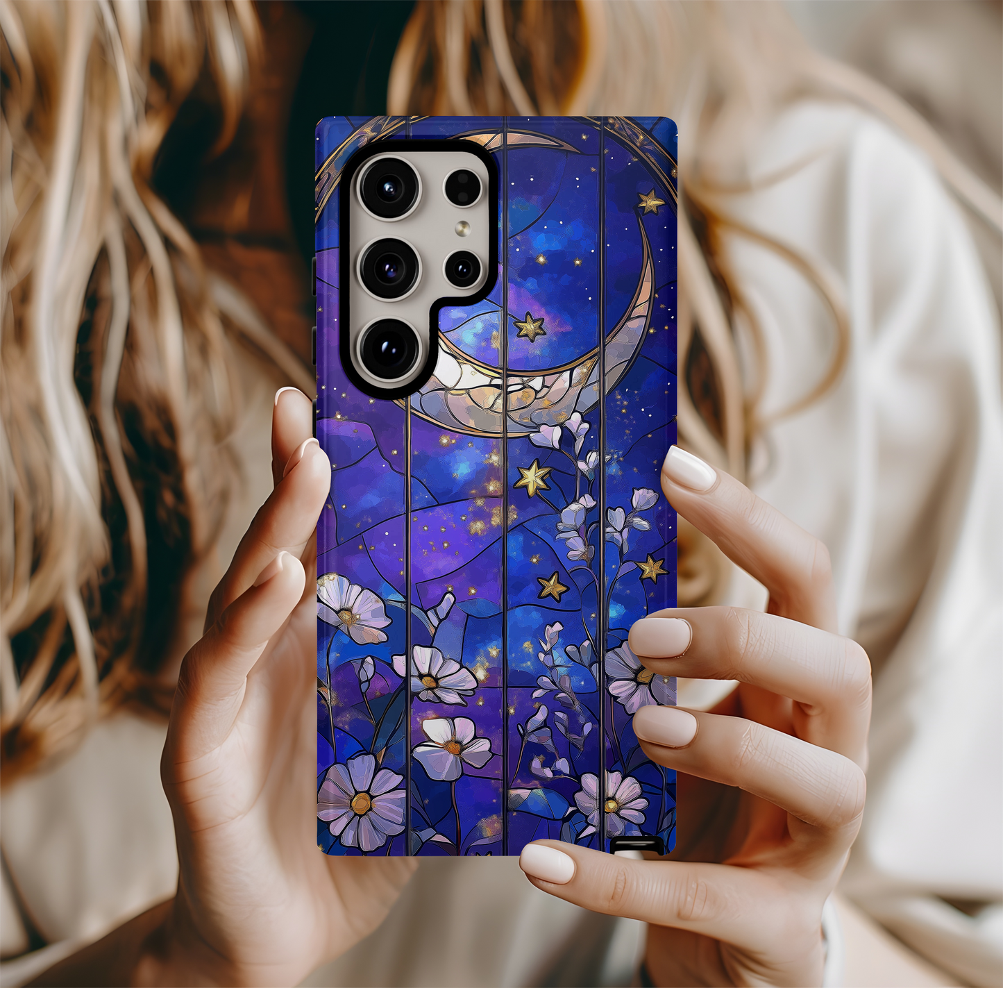 Moon and Stars Phone Case – Celestial Charm with Everyday Protection