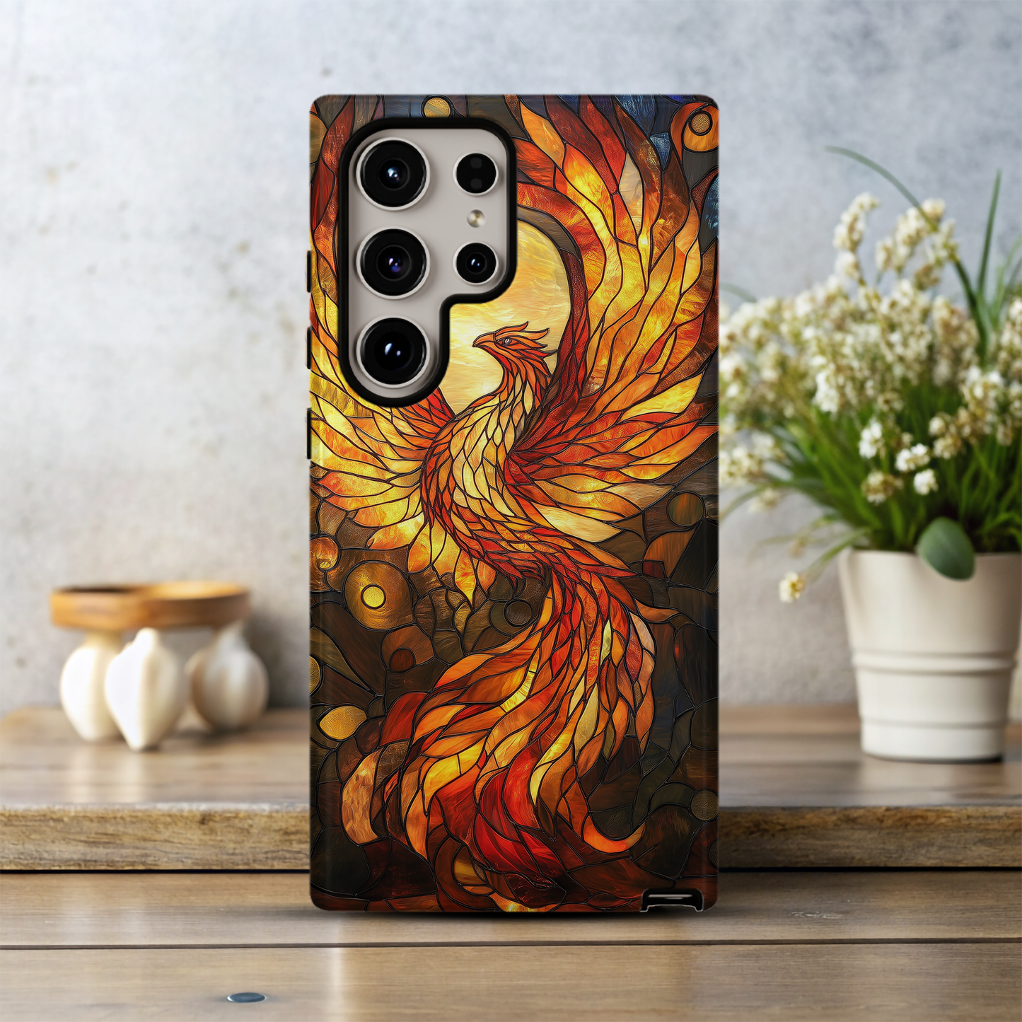 Phoenix Rising Phone Case – Majestic Strength with Everyday Protection