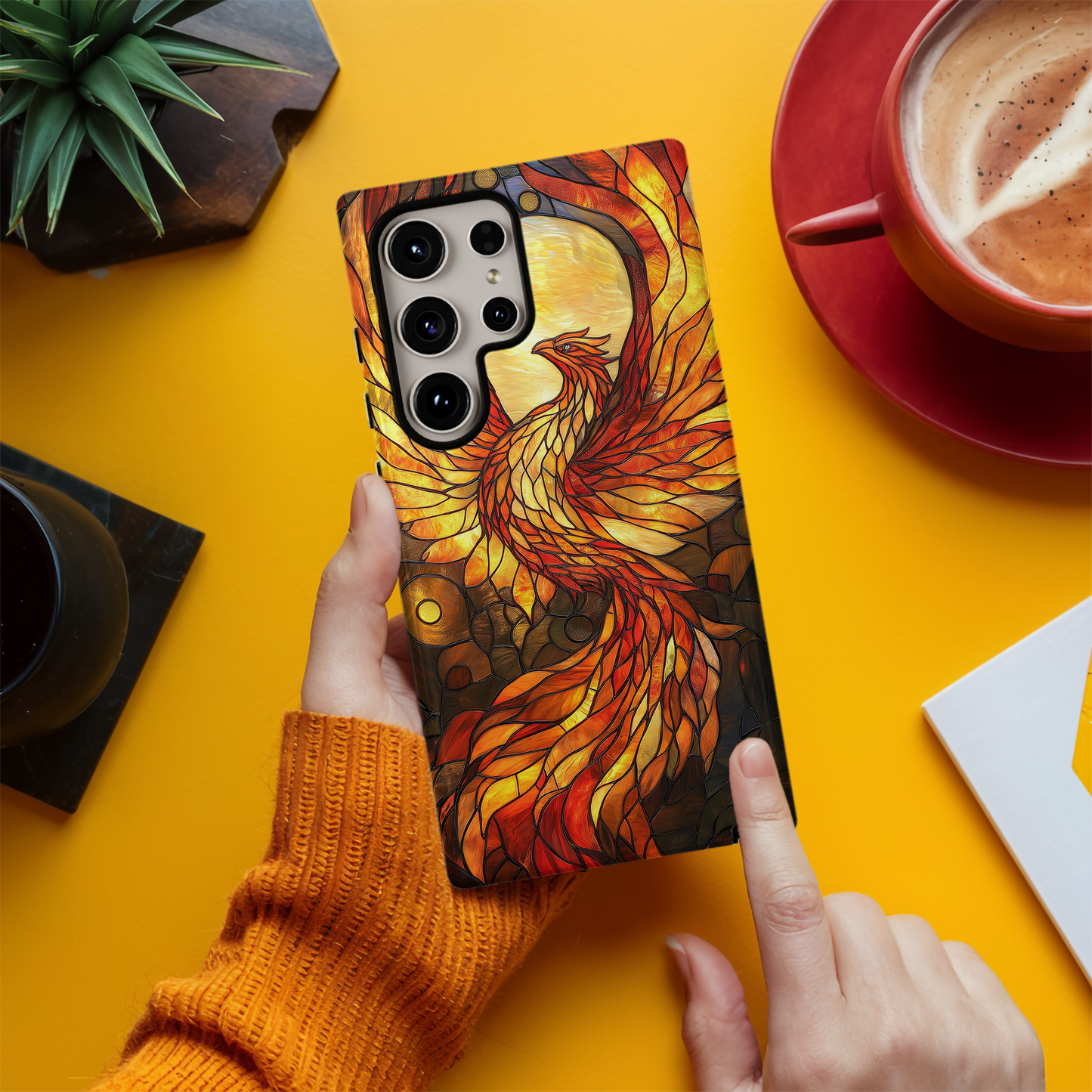 Phoenix Rising Phone Case – Majestic Strength with Everyday Protection